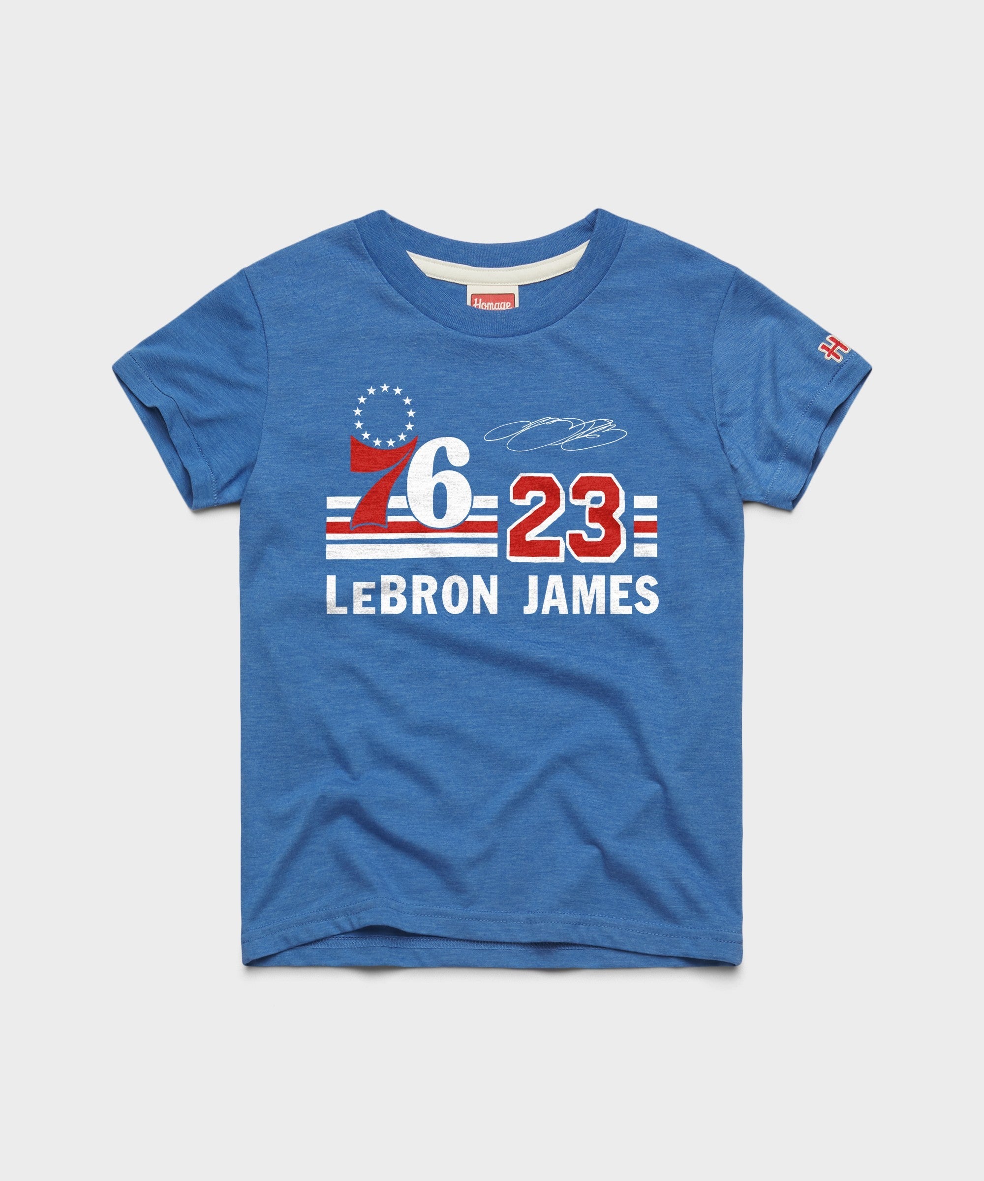 Youth 76ers LeBron James Signature Jersey