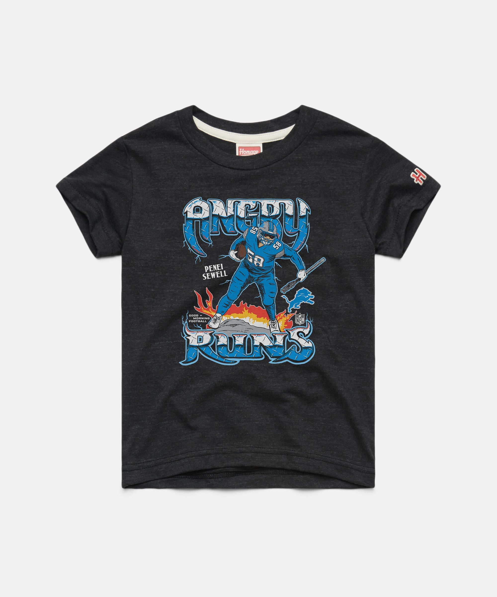 Youth Angry Runs 2024 Lions Penei Sewell