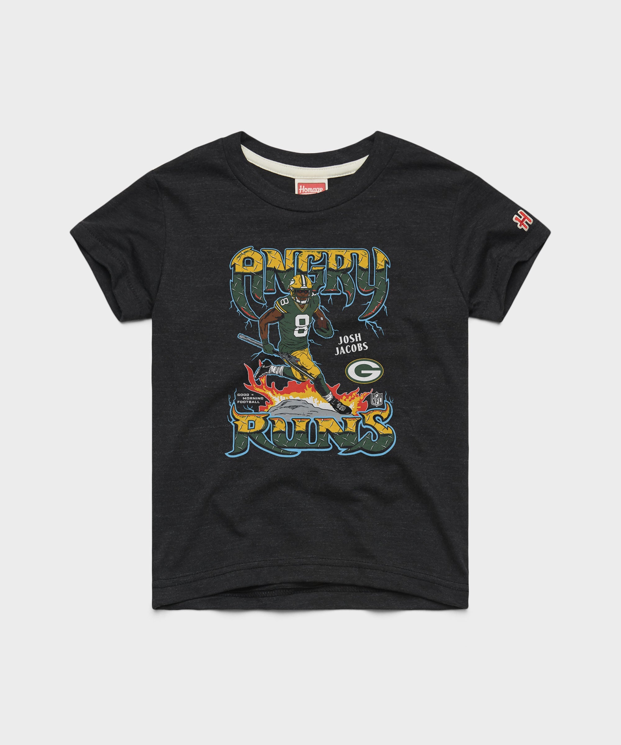 Youth Angry Runs 2024 Packers Josh Jacobs