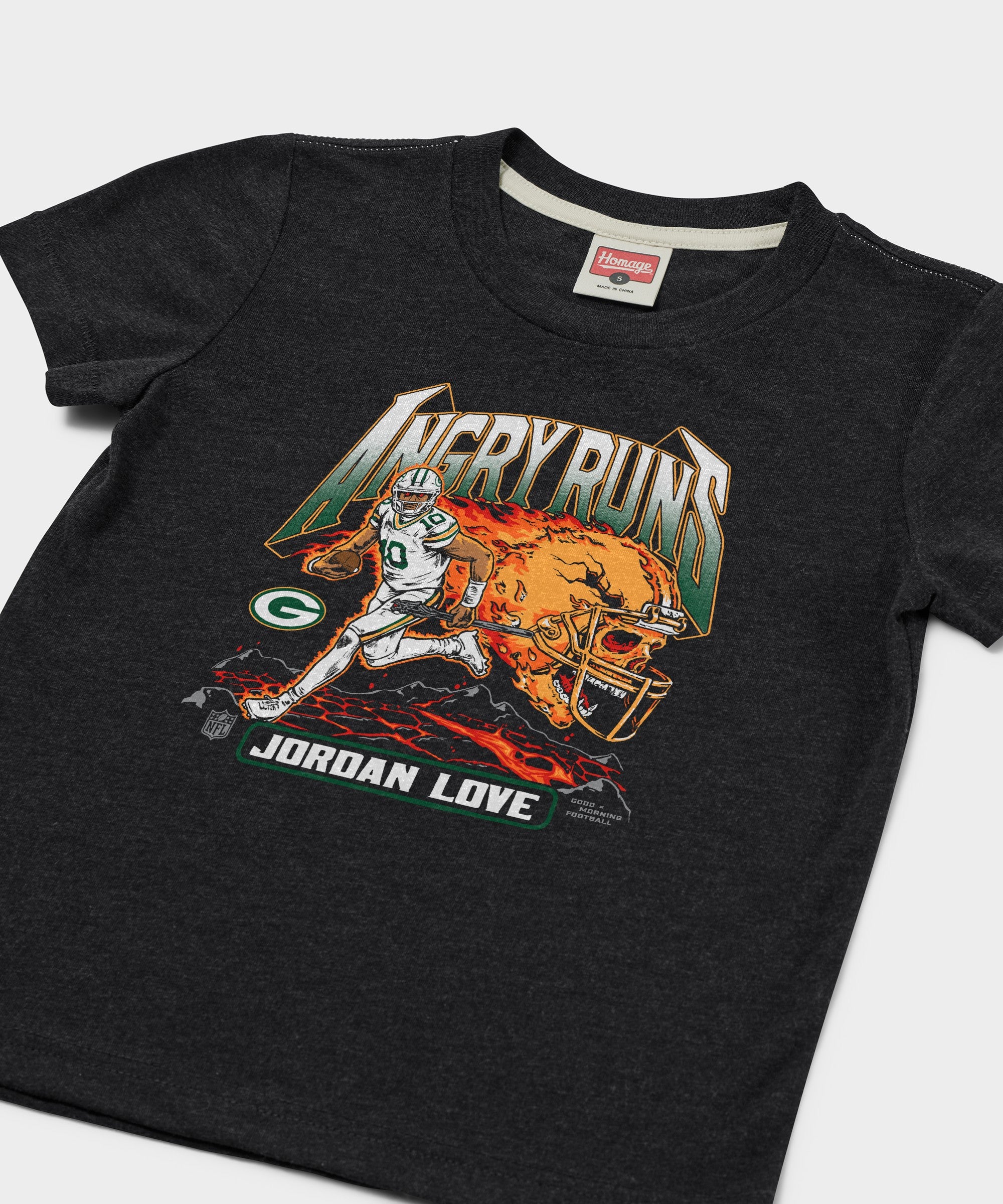 Youth Angry Runs 2025 Packers Jordan Love