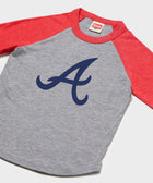 Youth Atlanta Braves Cap Logo '81 Raglan