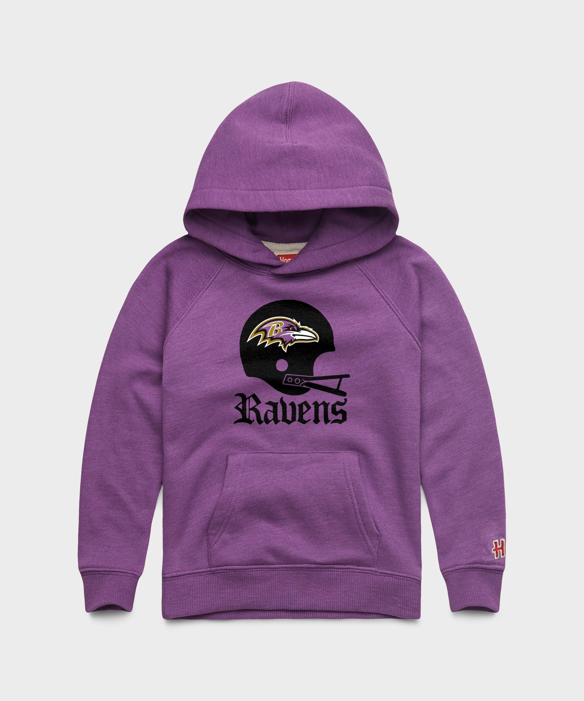 Youth Baltimore Ravens Big Helmet Hoodie
