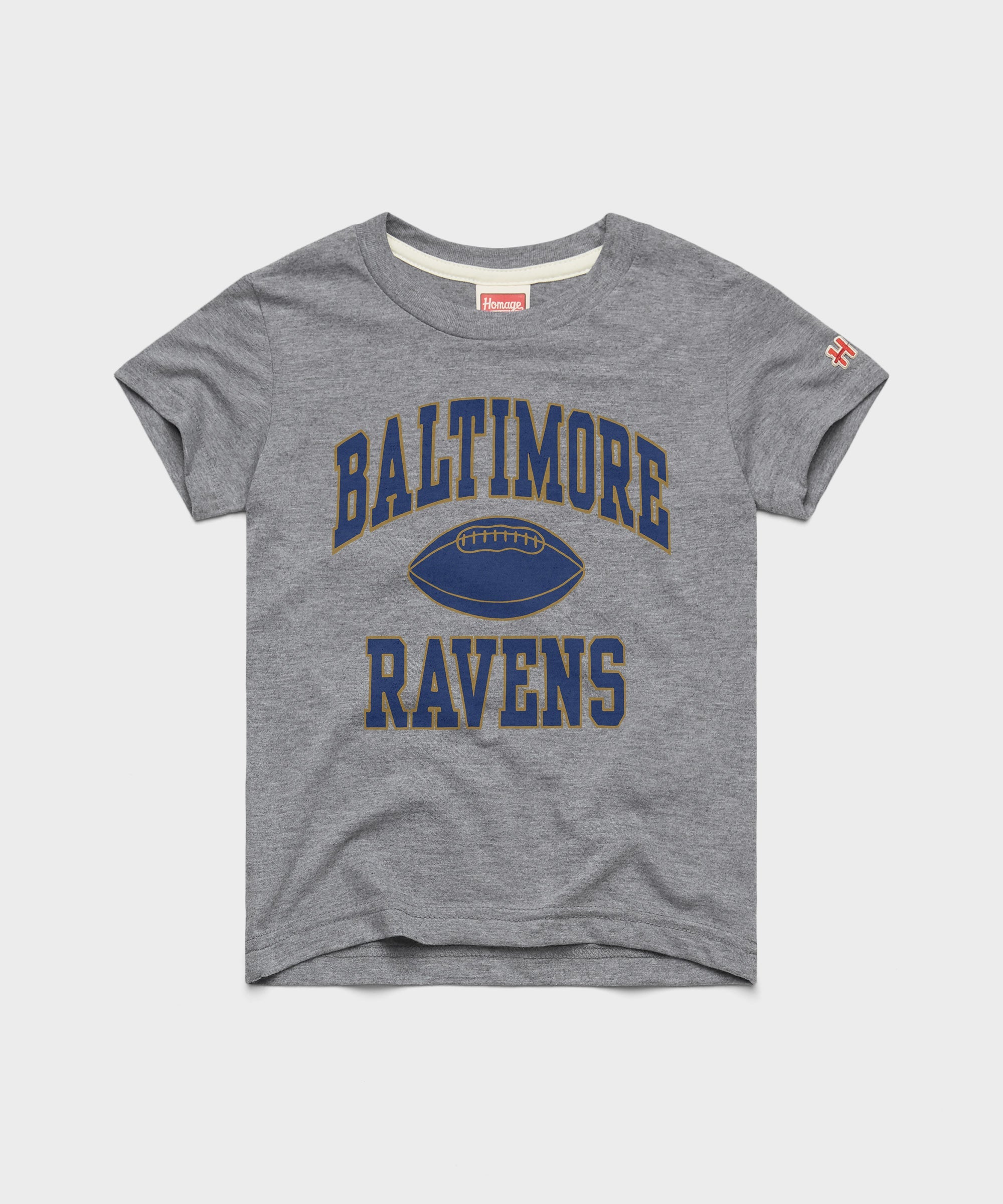 Youth Baltimore Ravens Gridiron Grey