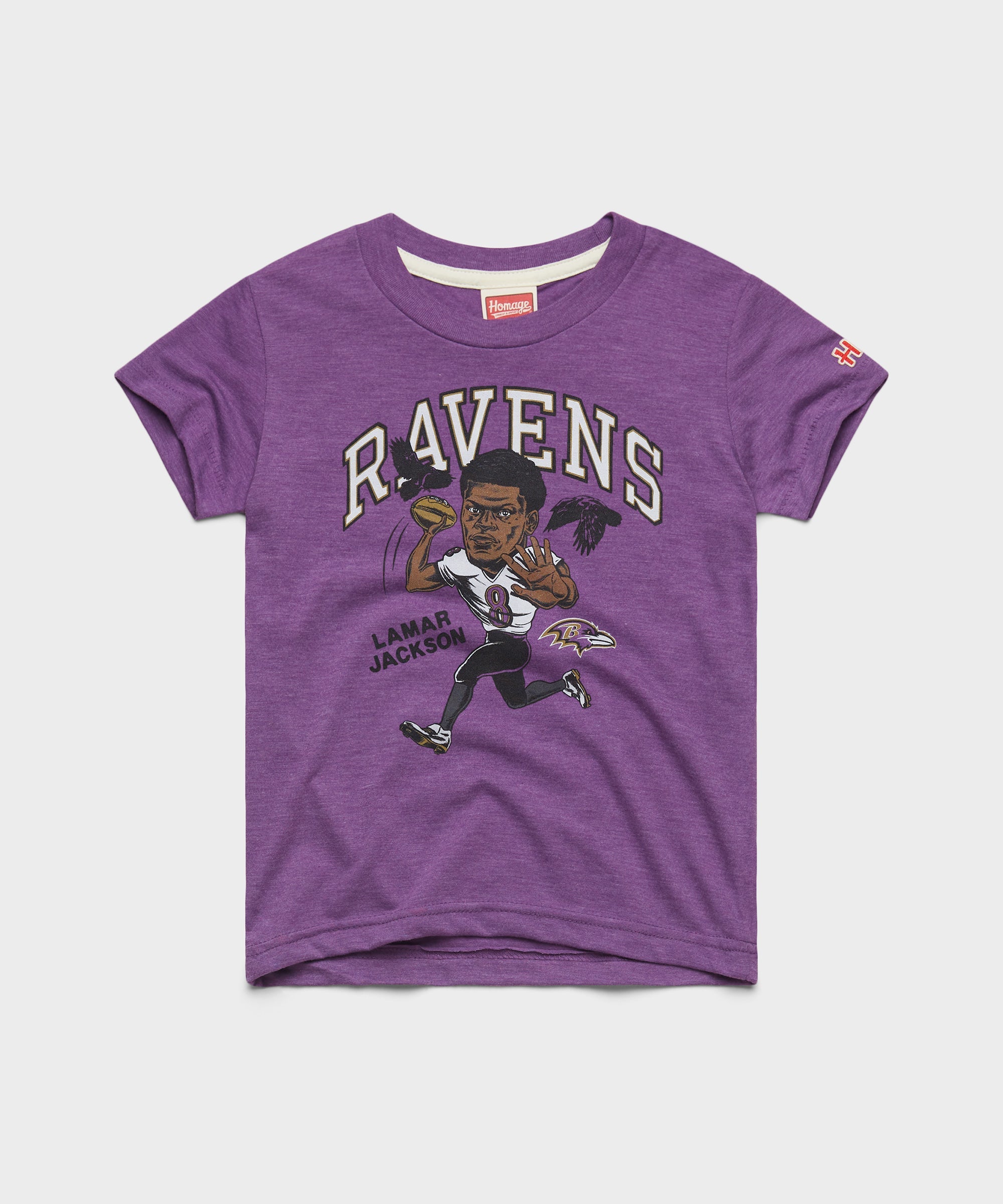 Youth Baltimore Ravens Lamar Jackson Royal Purple