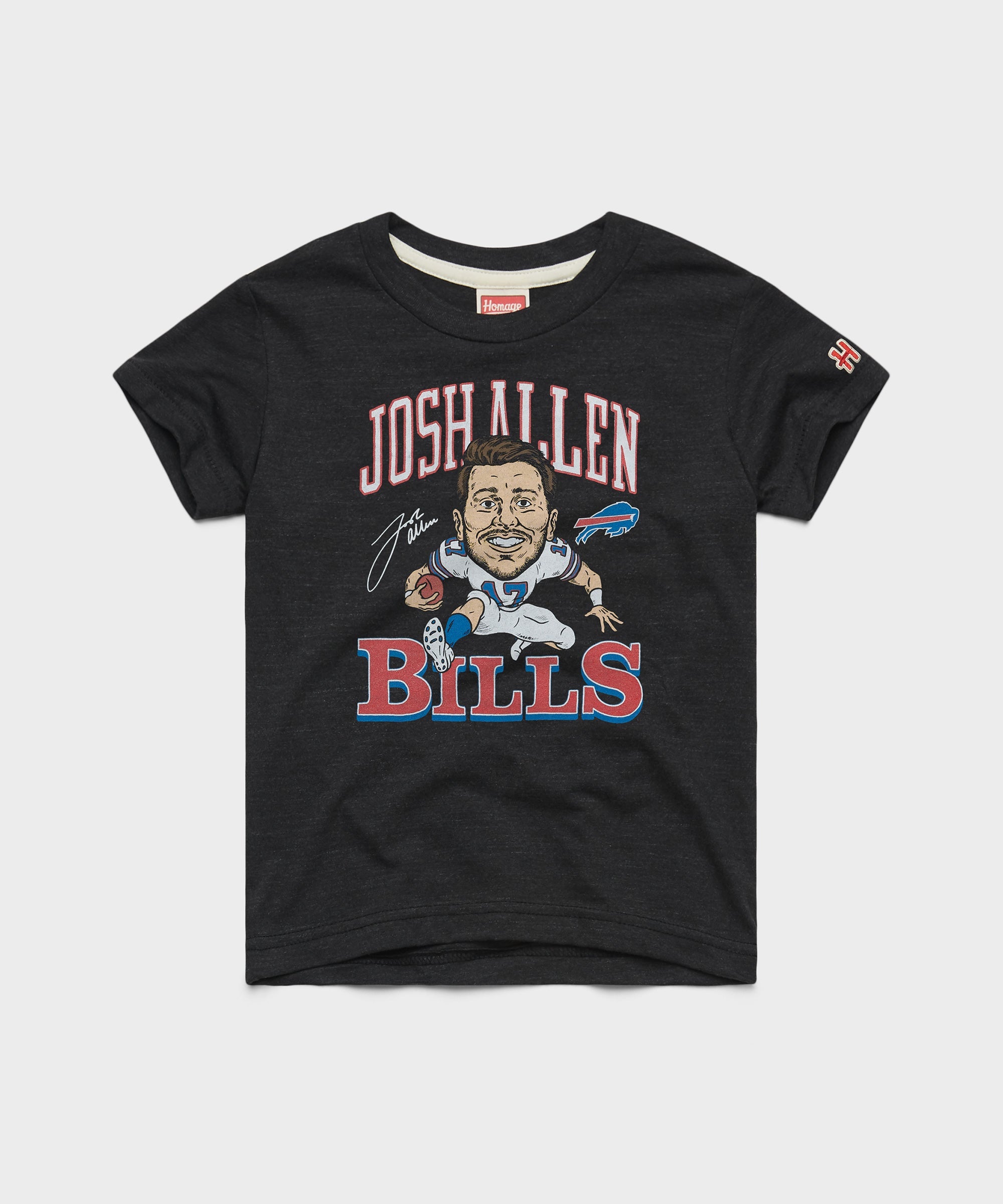 Youth Bills Josh Allen Signature Charcoal