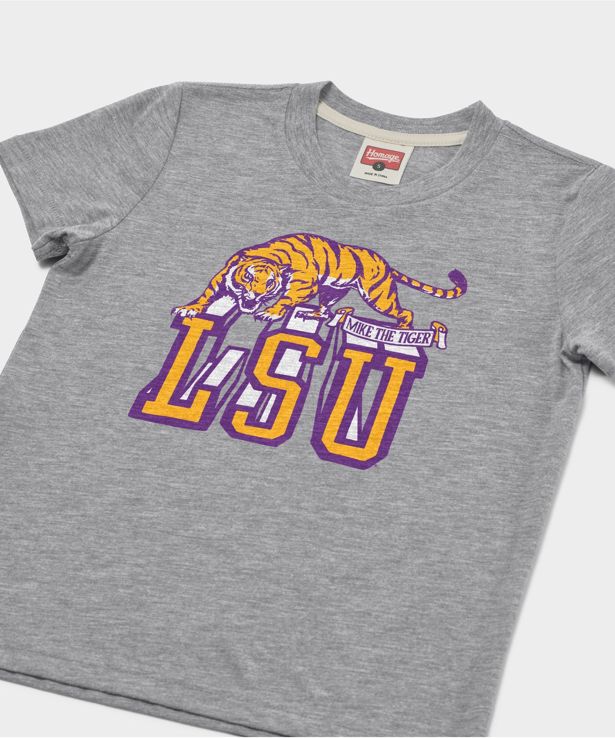 Youth Block LSU Tigers Mike The Tiger