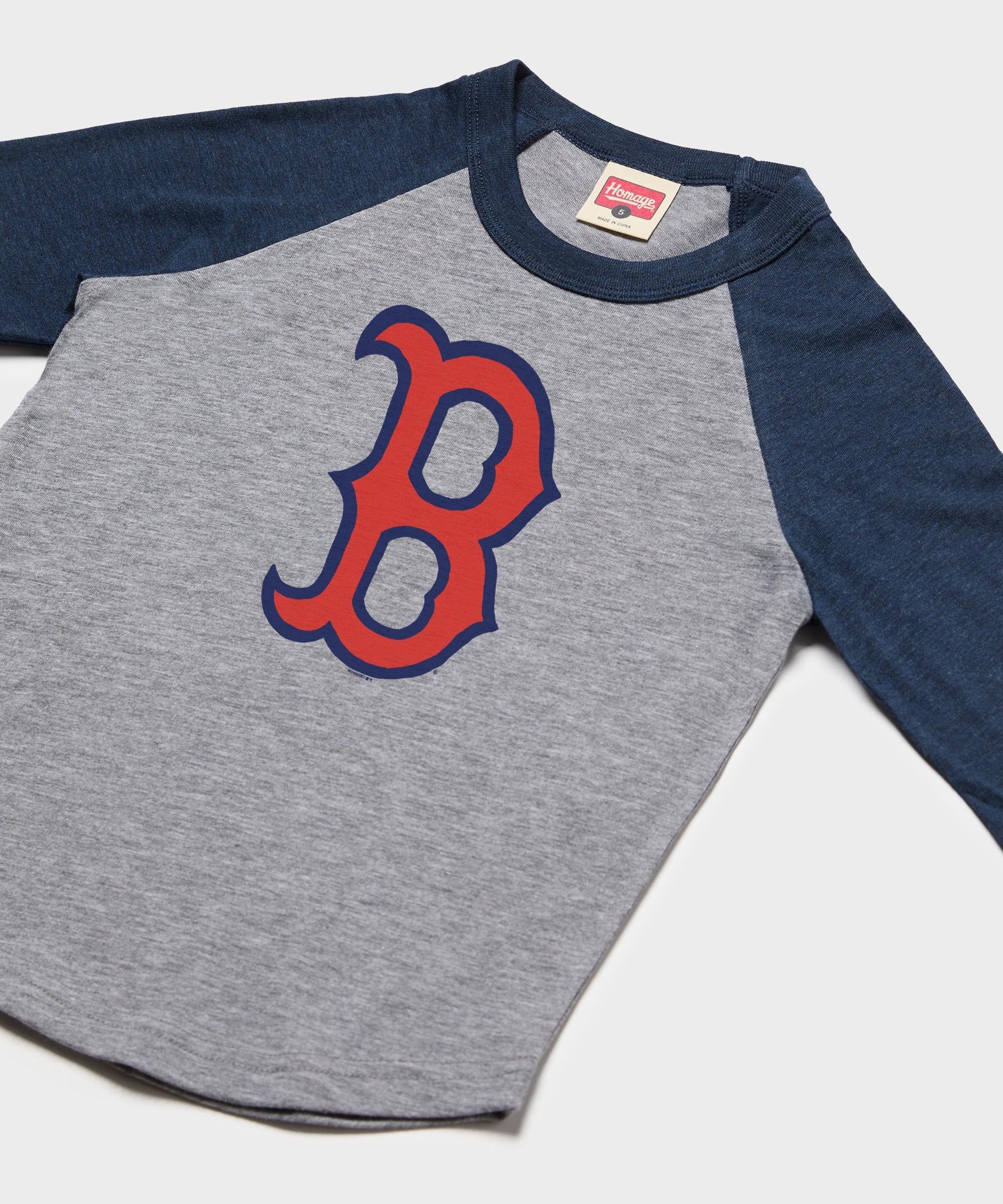 Youth Boston Red Sox Cap Logo '97 Raglan