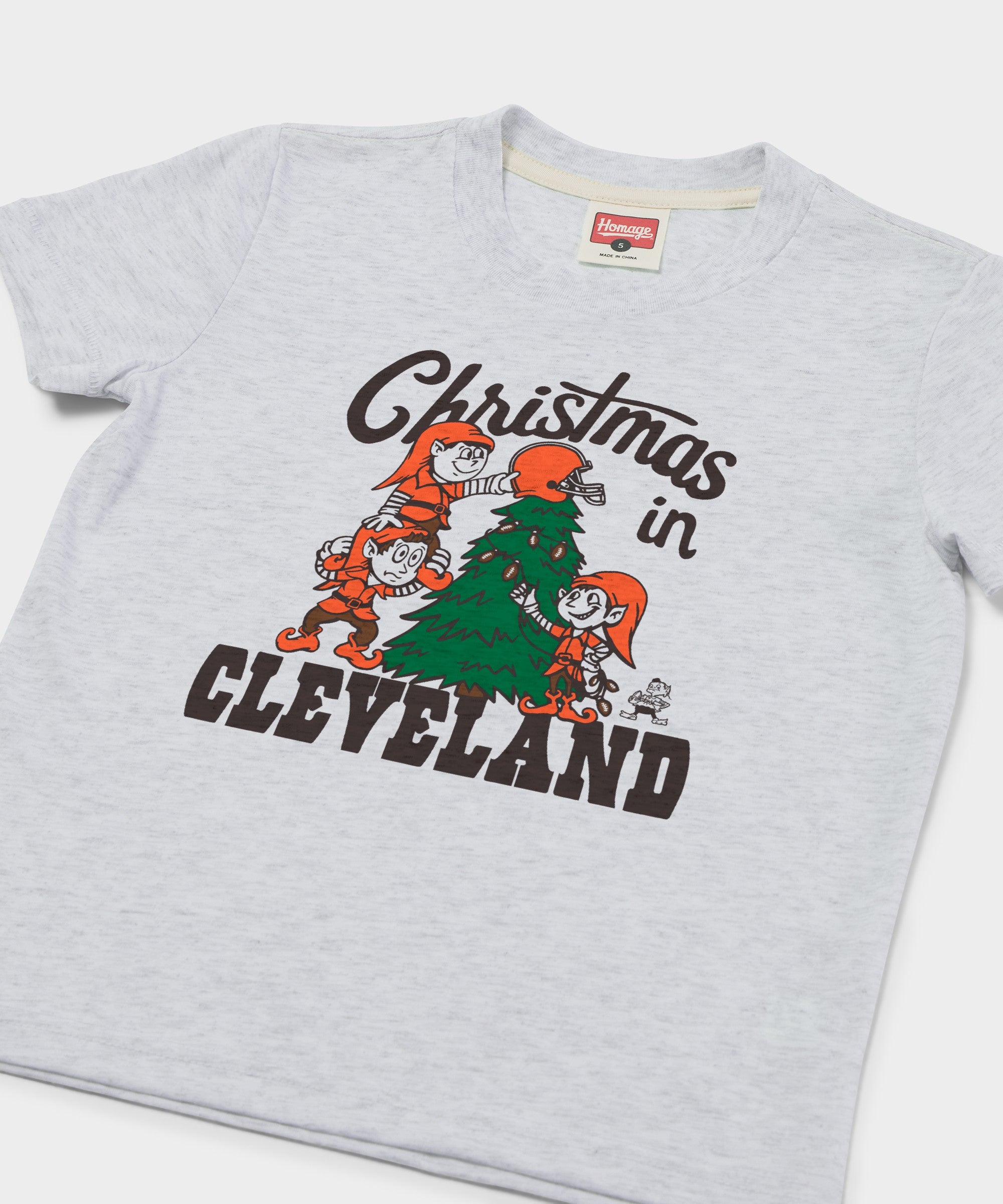 Youth Browns Christmas In Cleveland