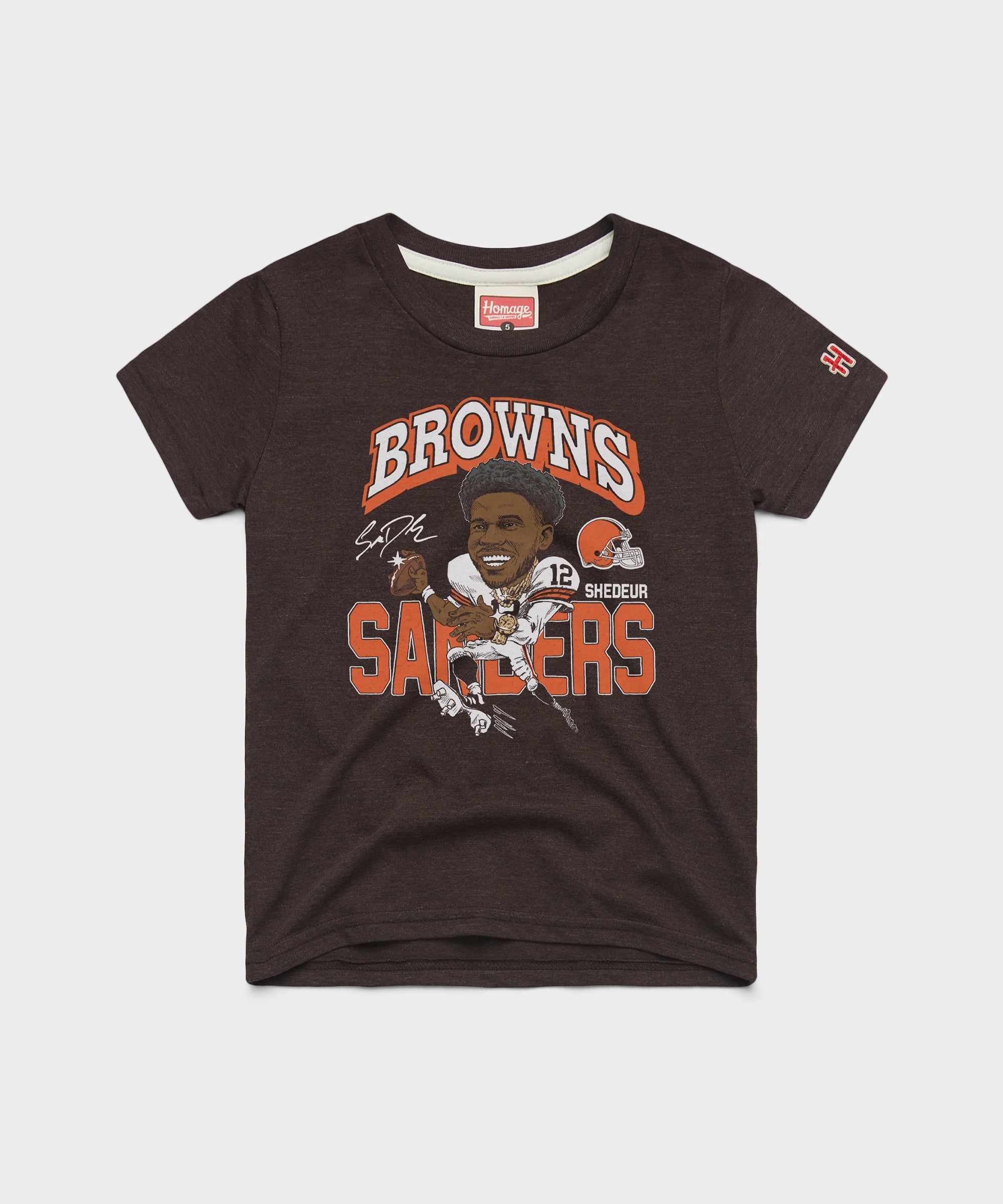 Youth Browns Shedeur Sanders Signature
