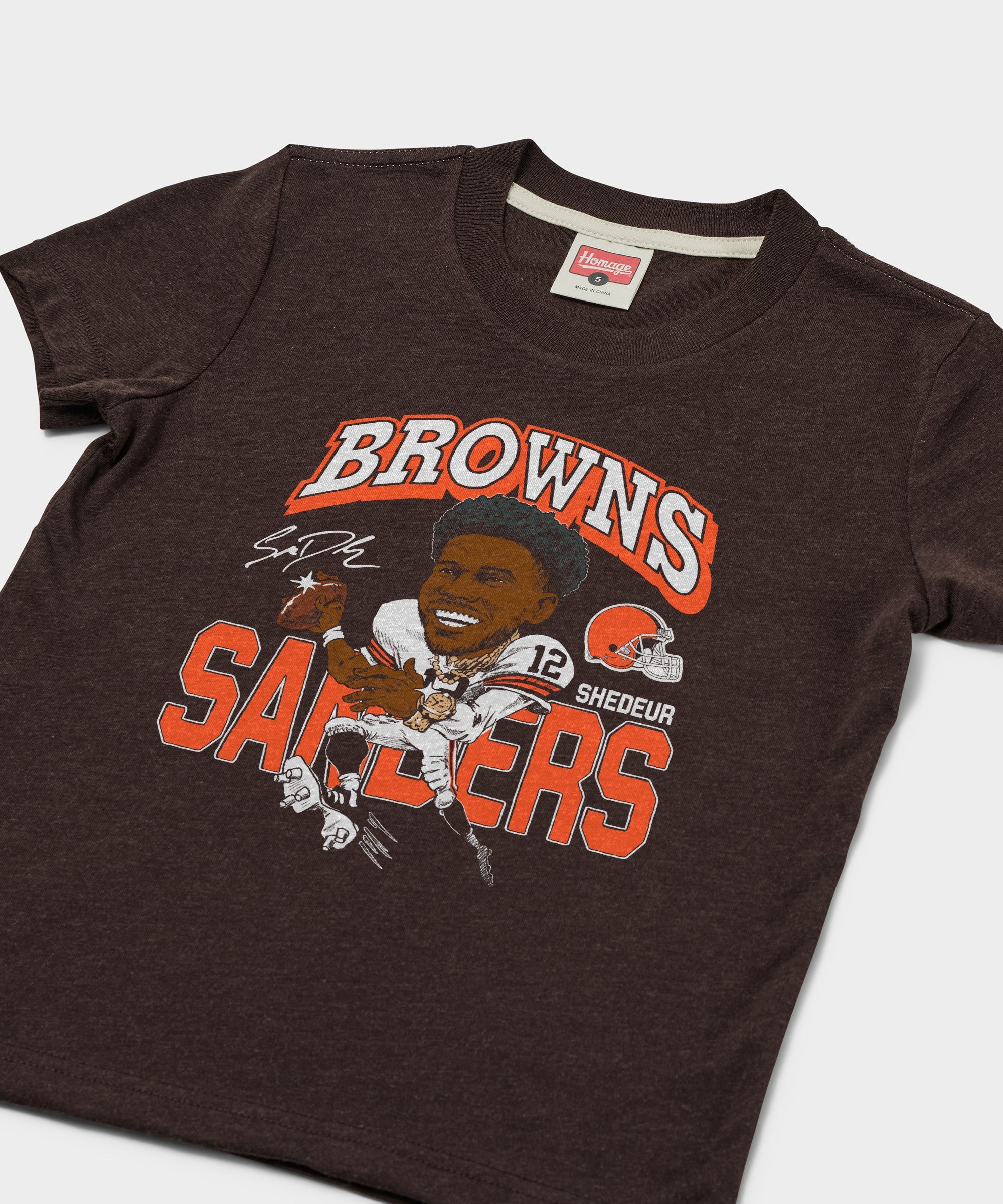 Youth Browns Shedeur Sanders Signature