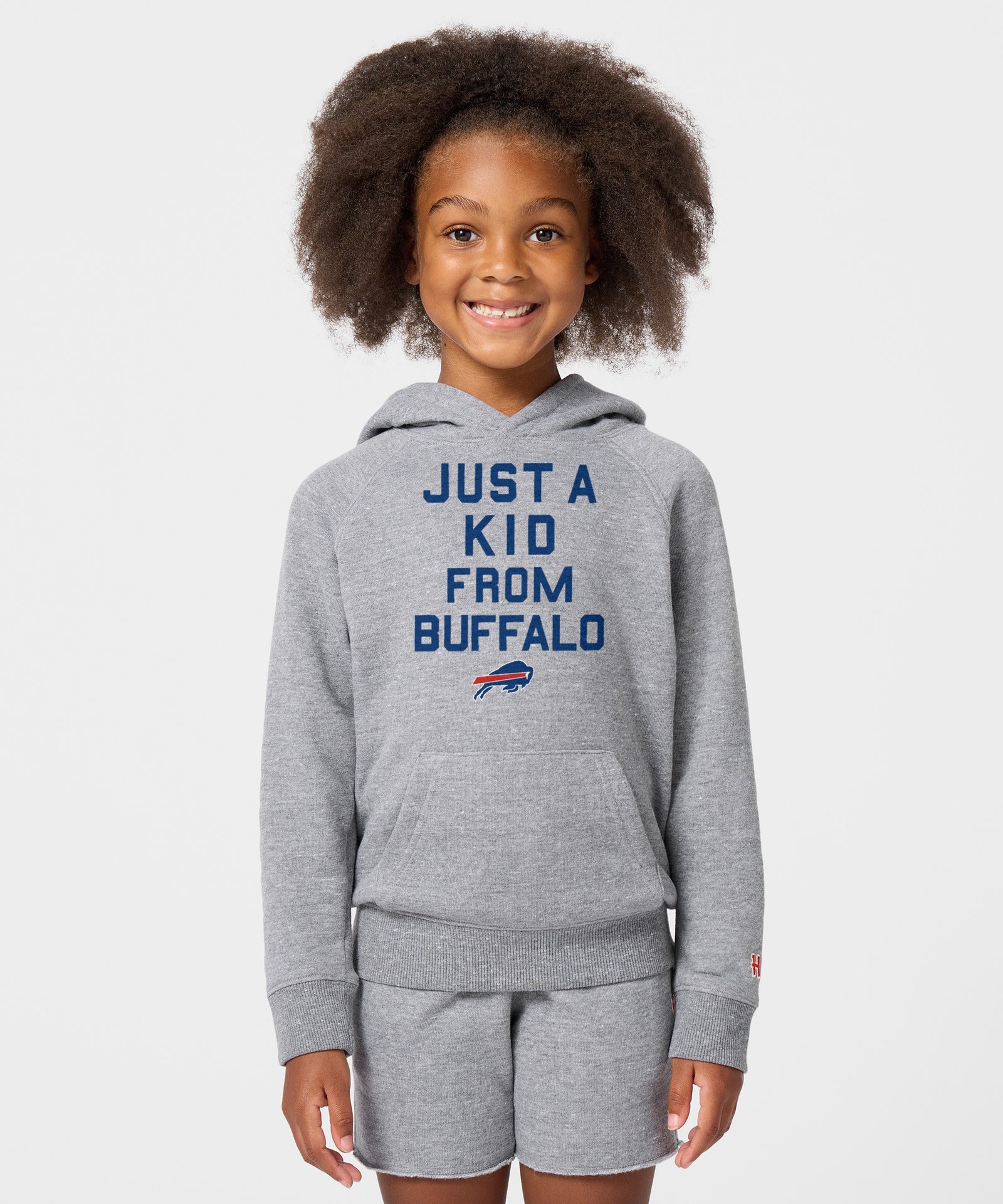 Youth Buffalo Bills Just A Kid From Buffalo Hoodie