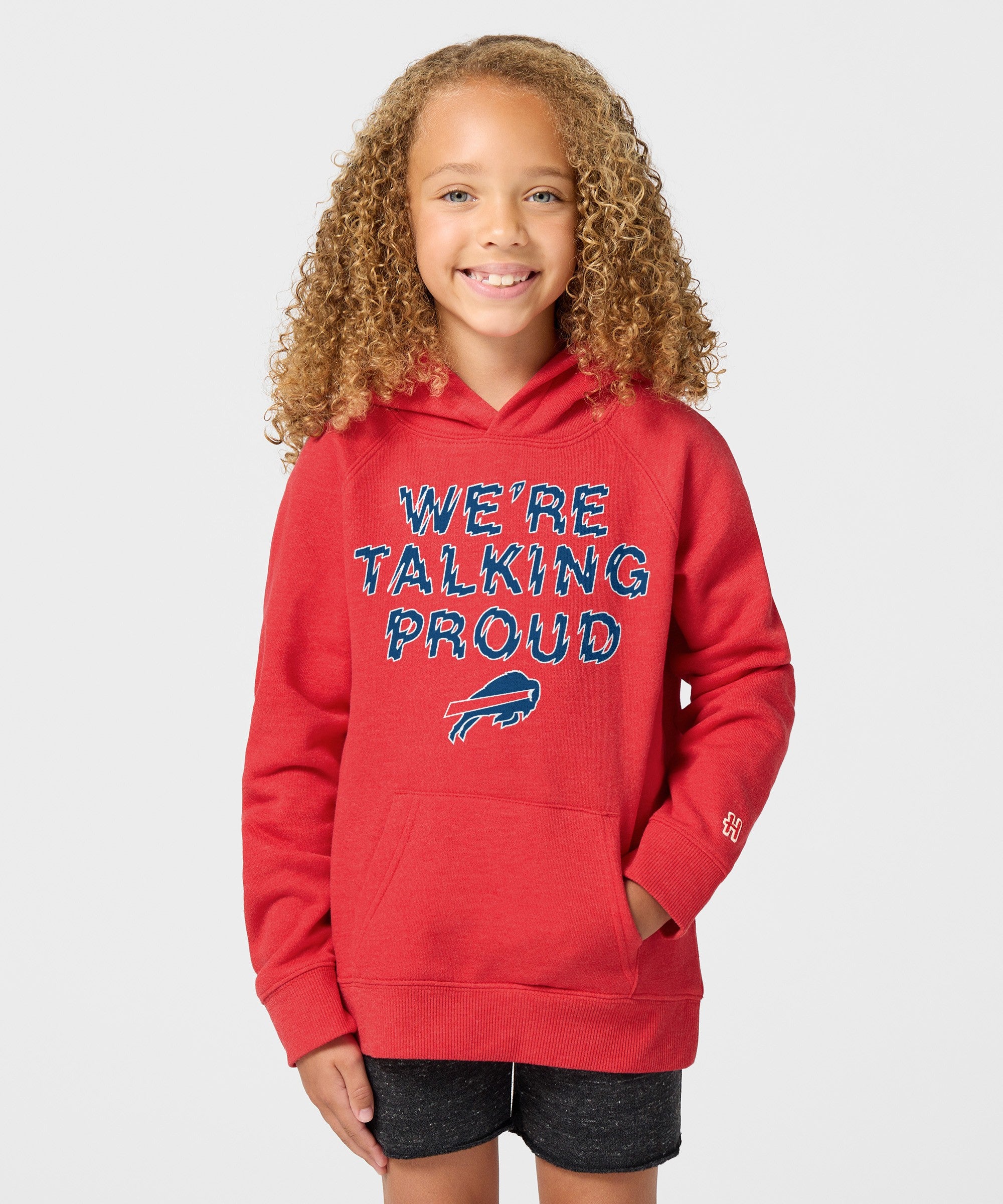 Youth Buffalo Bills We're Talking Proud Hoodie