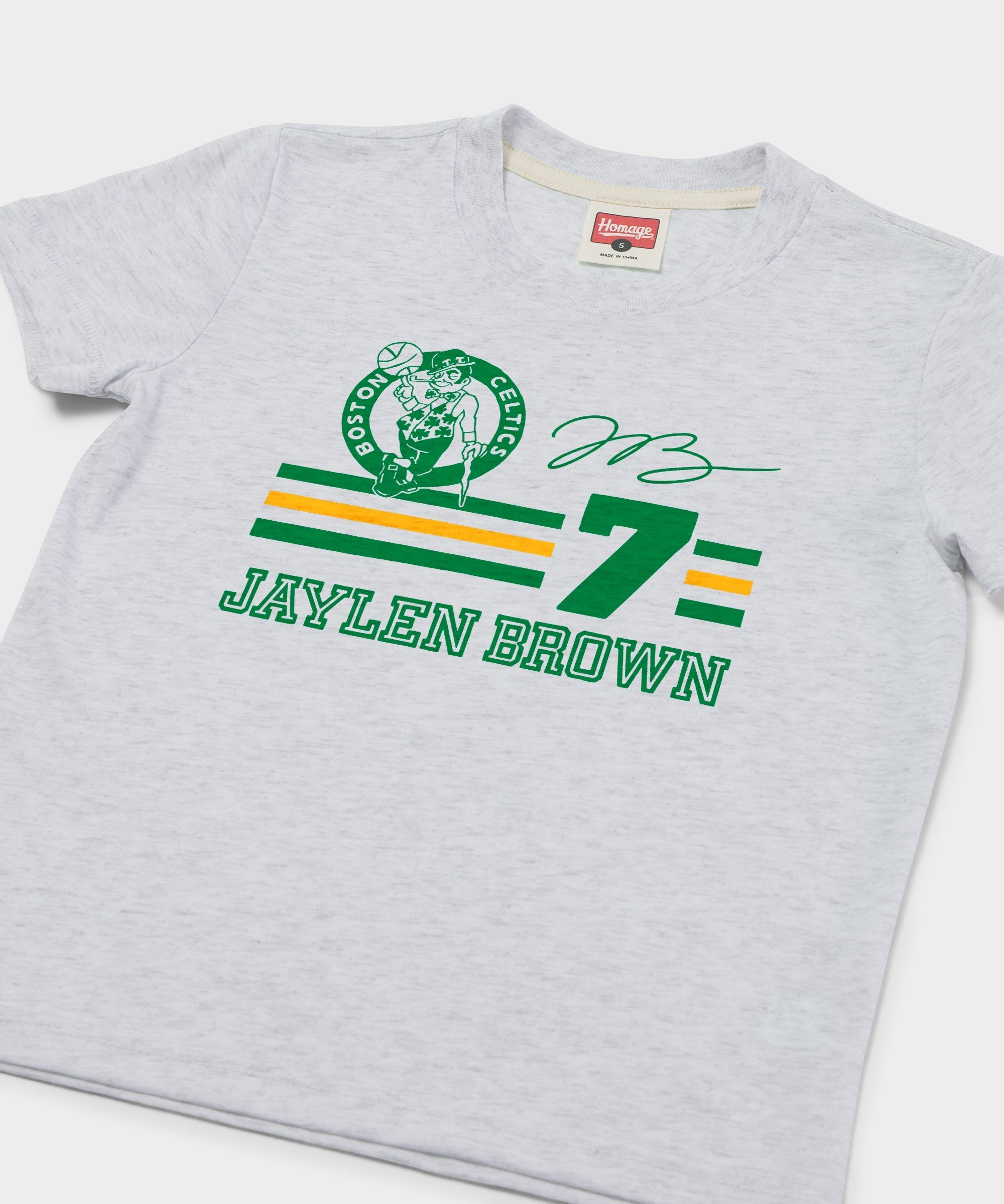 Youth Celtics Jaylen Brown Signature Jersey