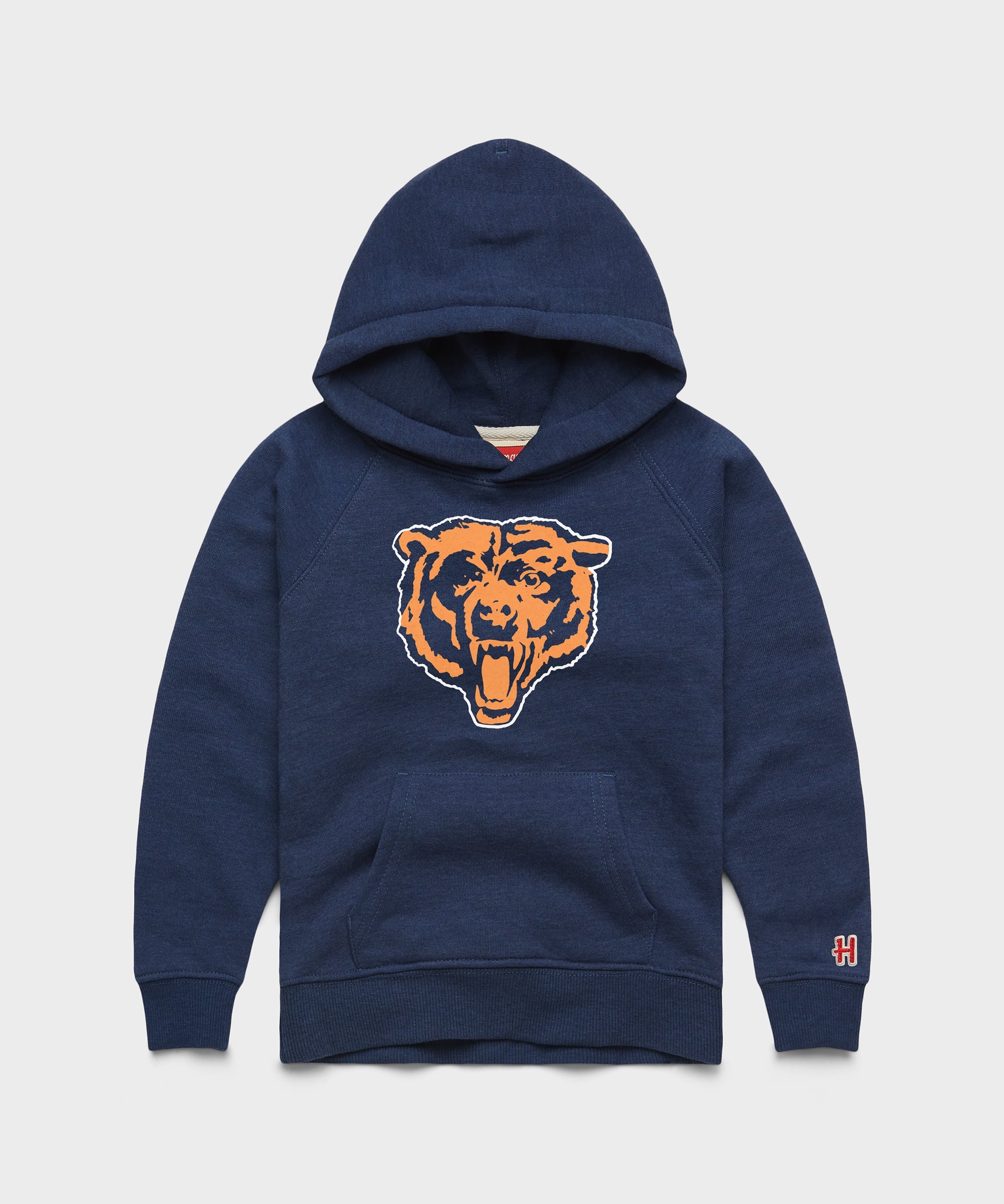 Youth Chicago Bears Alt Logo '63 Hoodie Navy