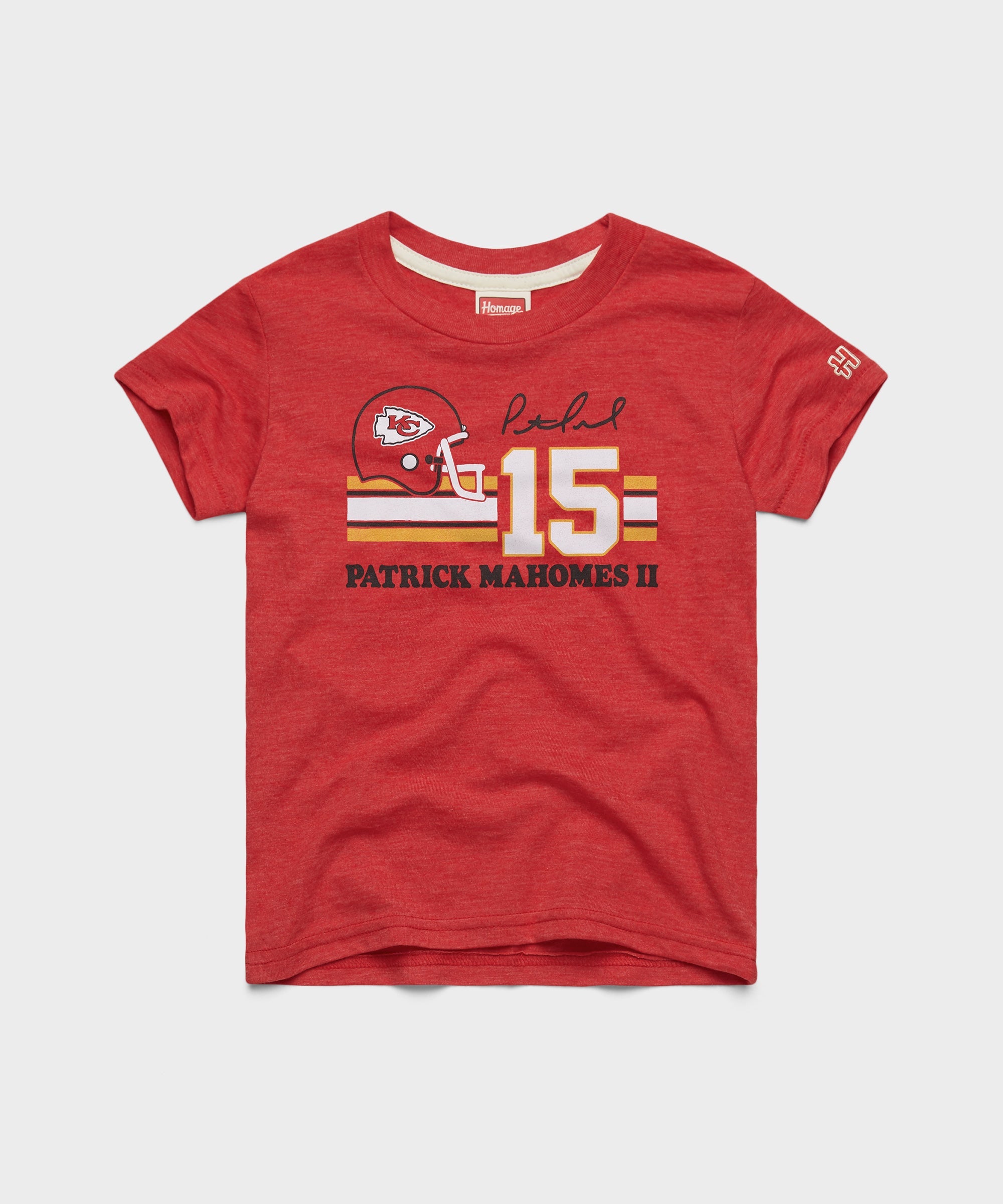 Youth Chiefs Patrick Mahomes II Signature Jersey Red