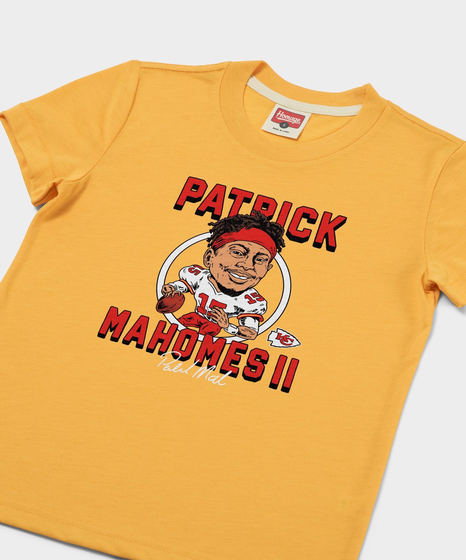 Youth Chiefs Patrick Mahomes Signature