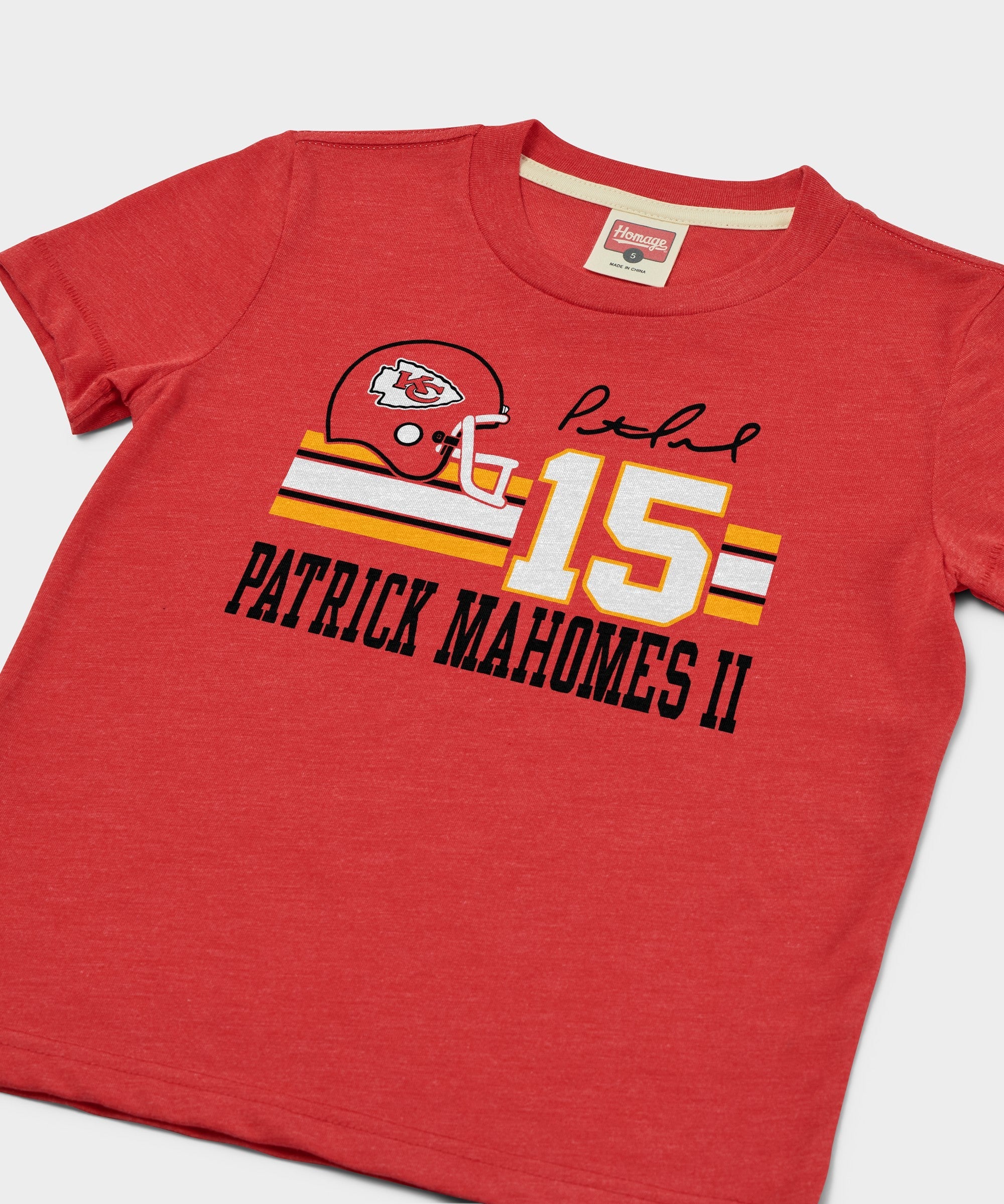 Youth Chiefs Patrick Mahomes Signature Jersey