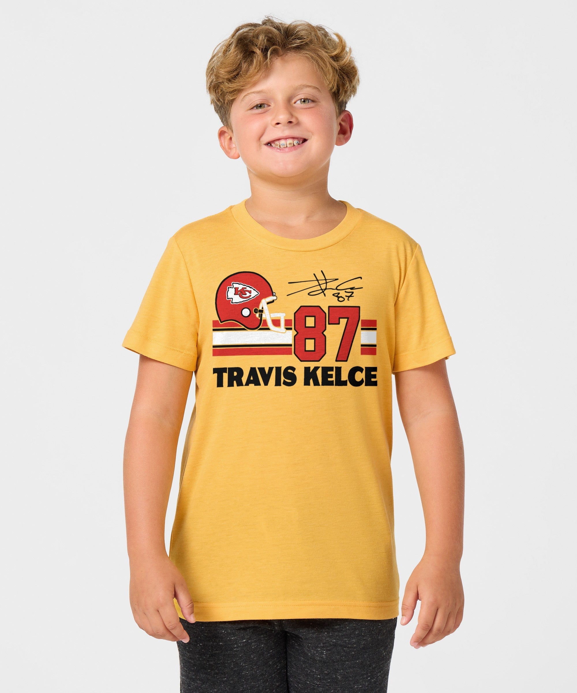 Youth Chiefs Travis Kelce Signature Jersey