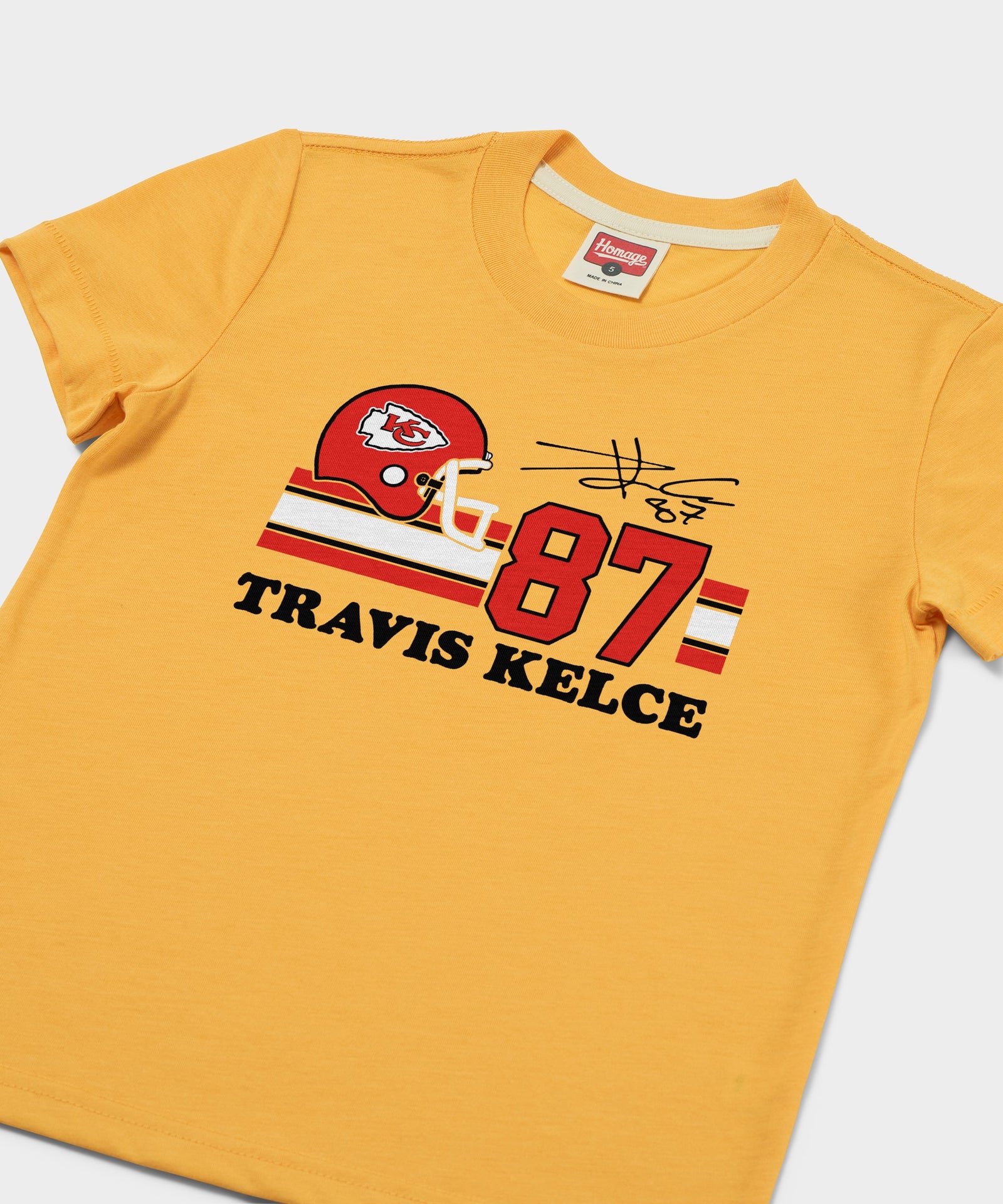 Youth Chiefs Travis Kelce Signature Jersey