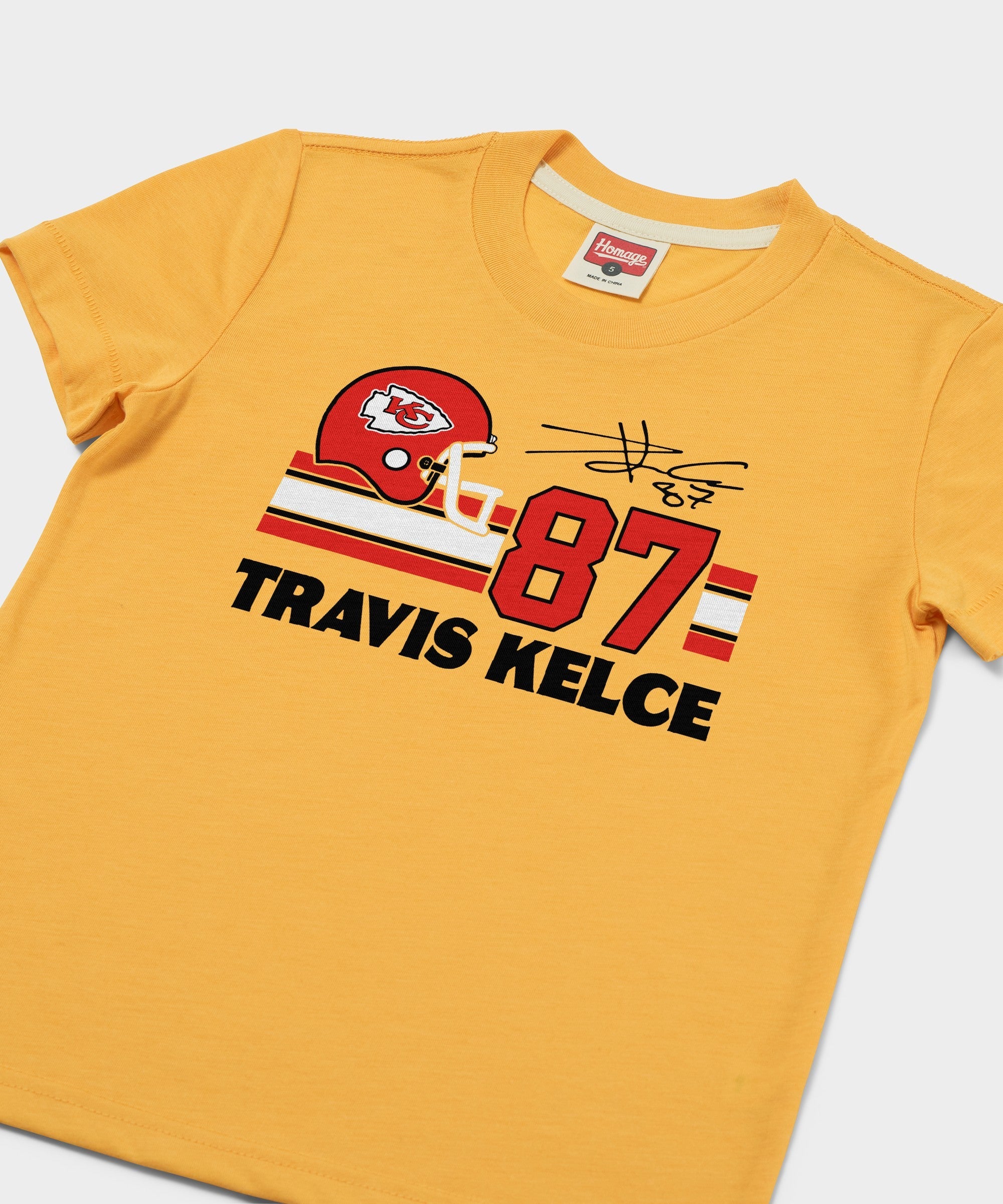 Youth Chiefs Travis Kelce Signature Jersey