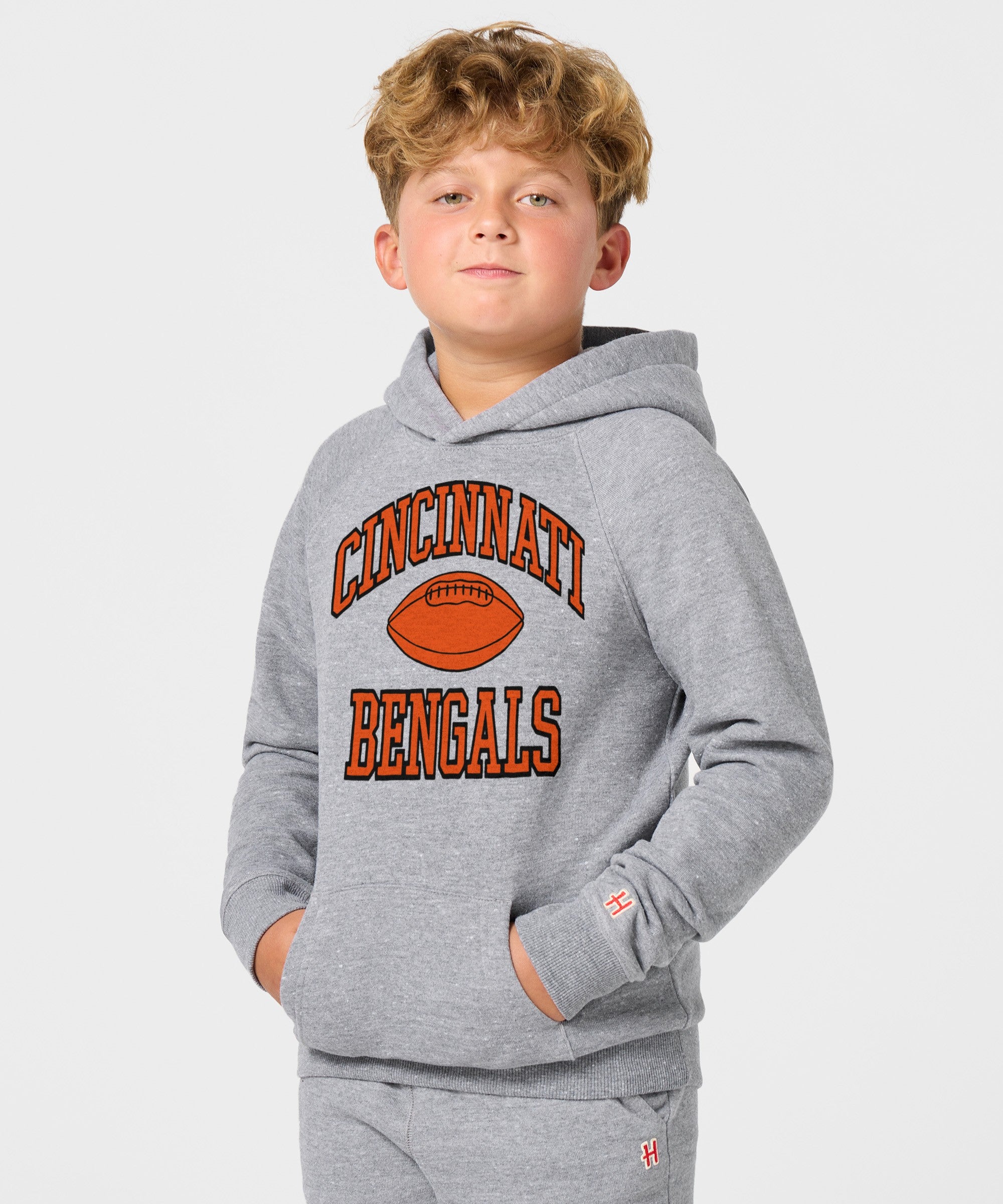 Youth Cincinnati Bengals Gridiron Hoodie