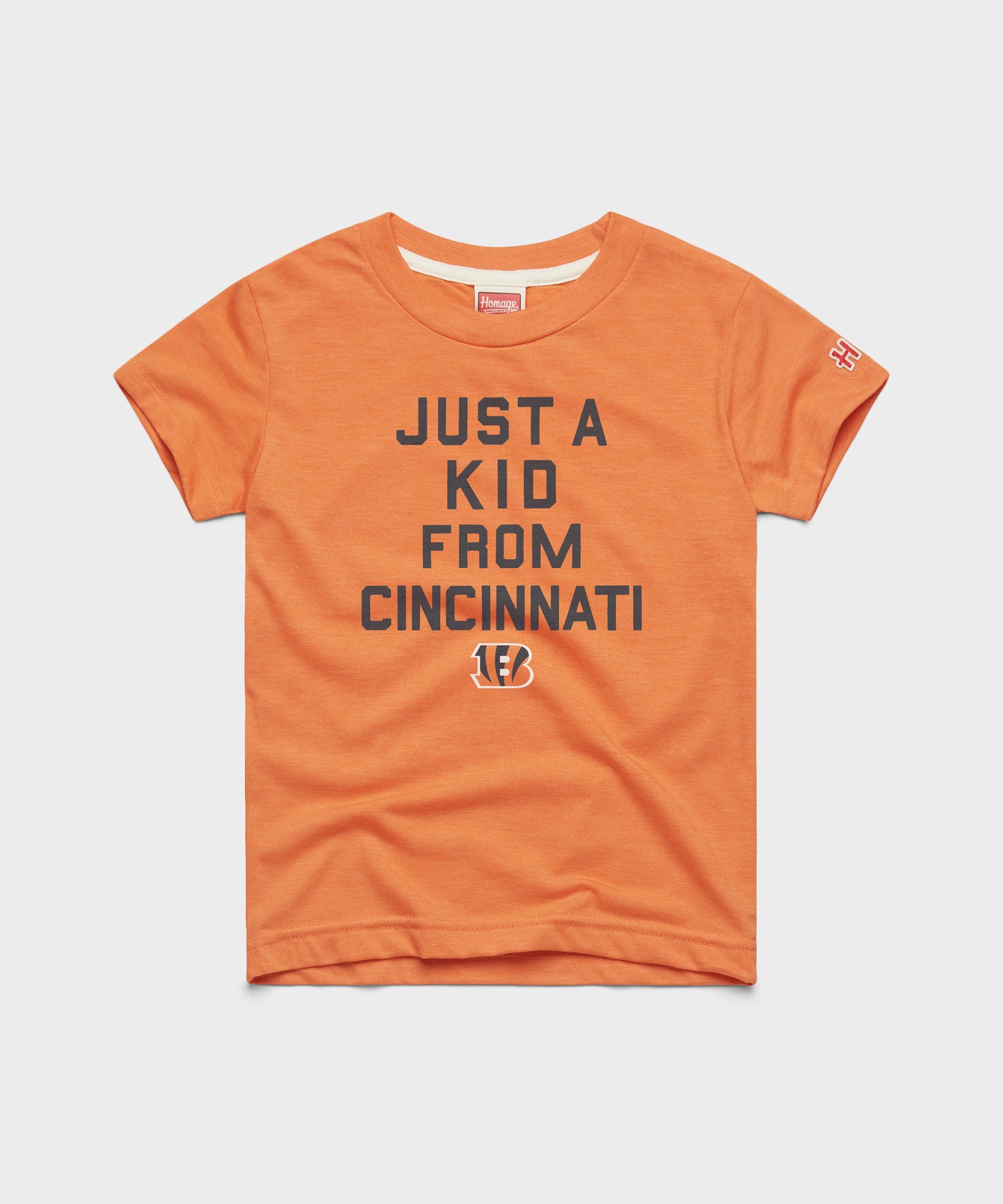 Youth Cincinnati Bengals Just A Kid From Cincinnati Orange