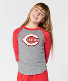 Youth Cincinnati Reds Jersey Logo '13 Raglan