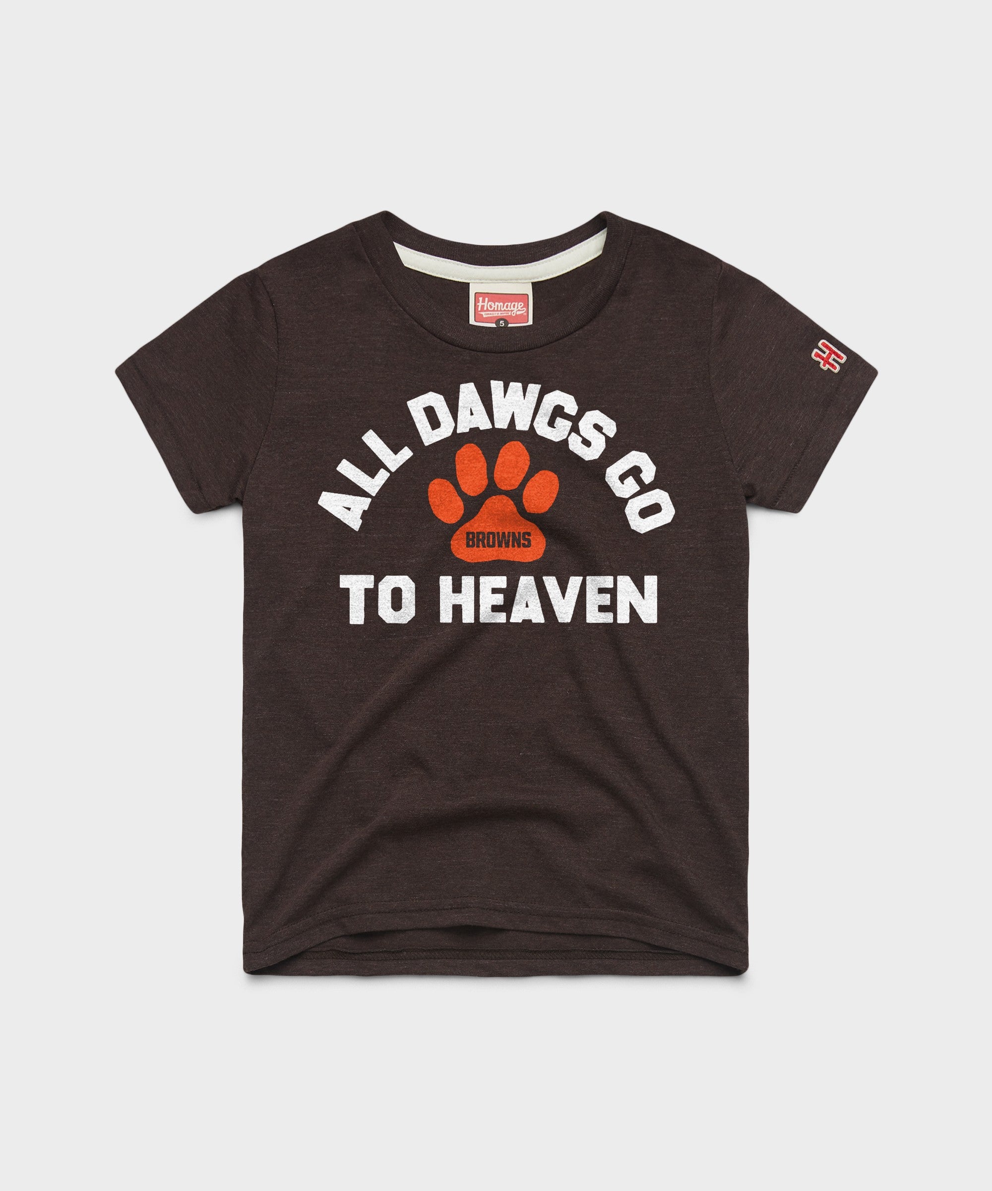 Youth Cleveland Browns All Dawgs Go To Heaven