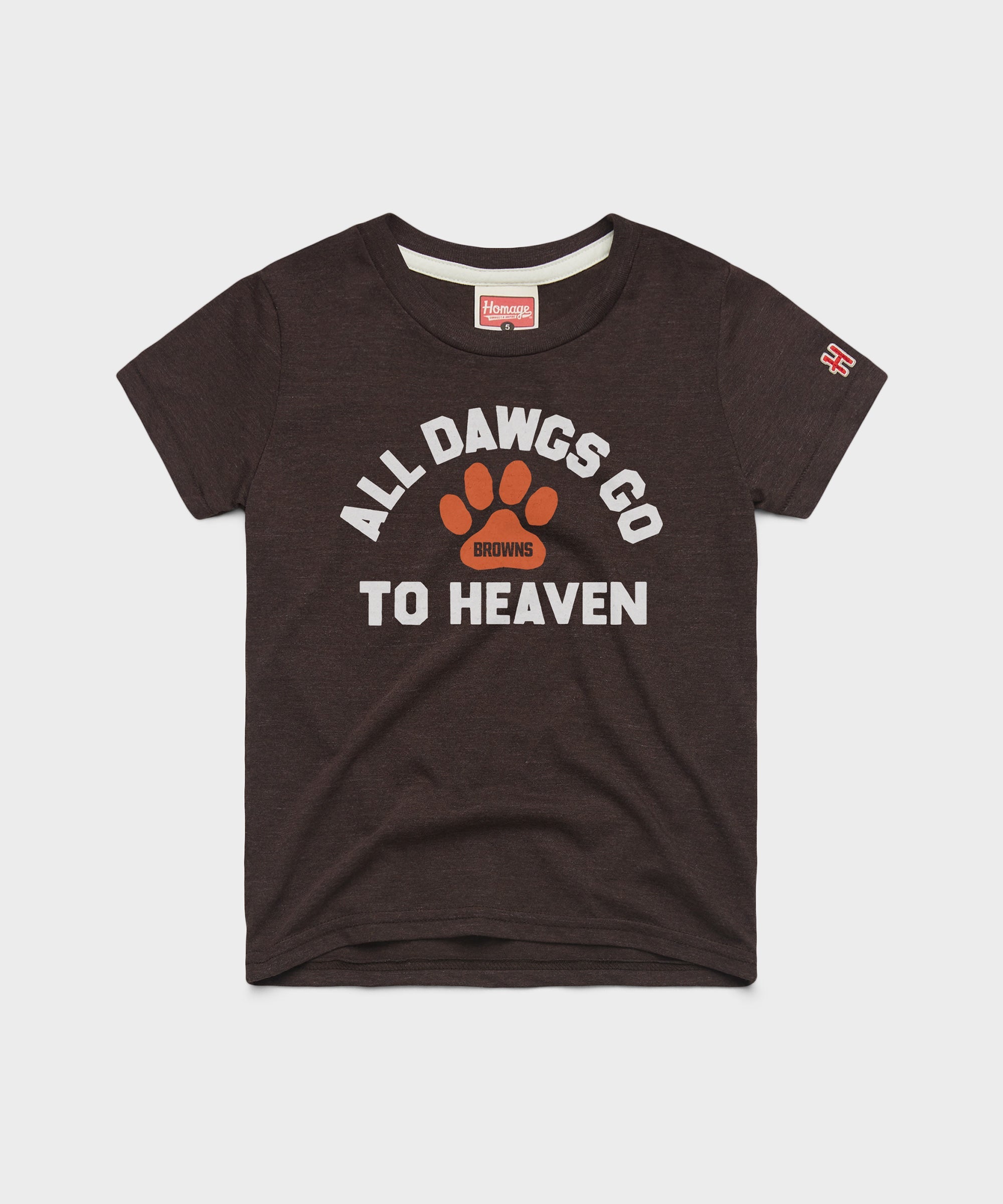 Youth Cleveland Browns All Dawgs Go To Heaven