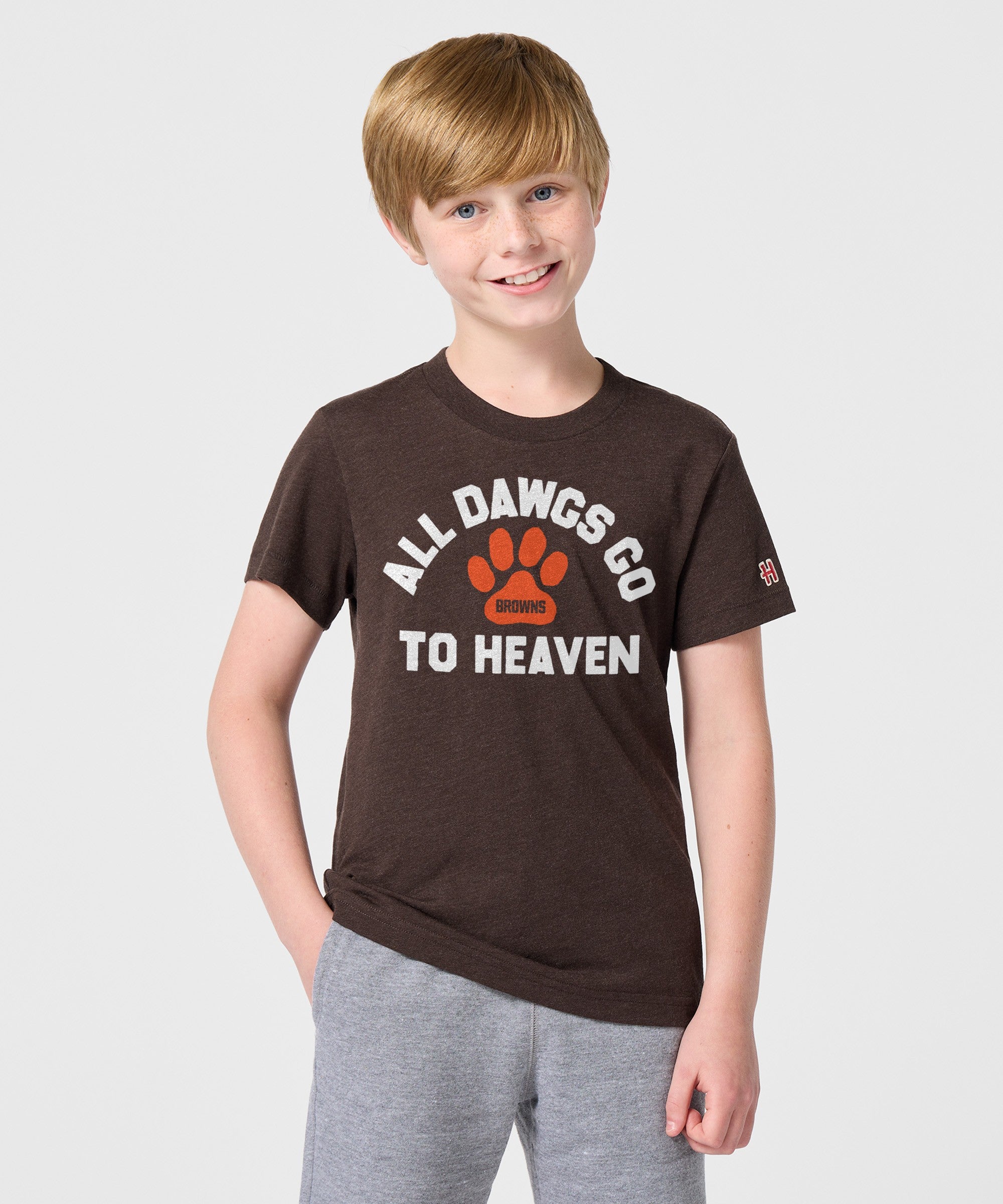 Youth Cleveland Browns All Dawgs Go To Heaven