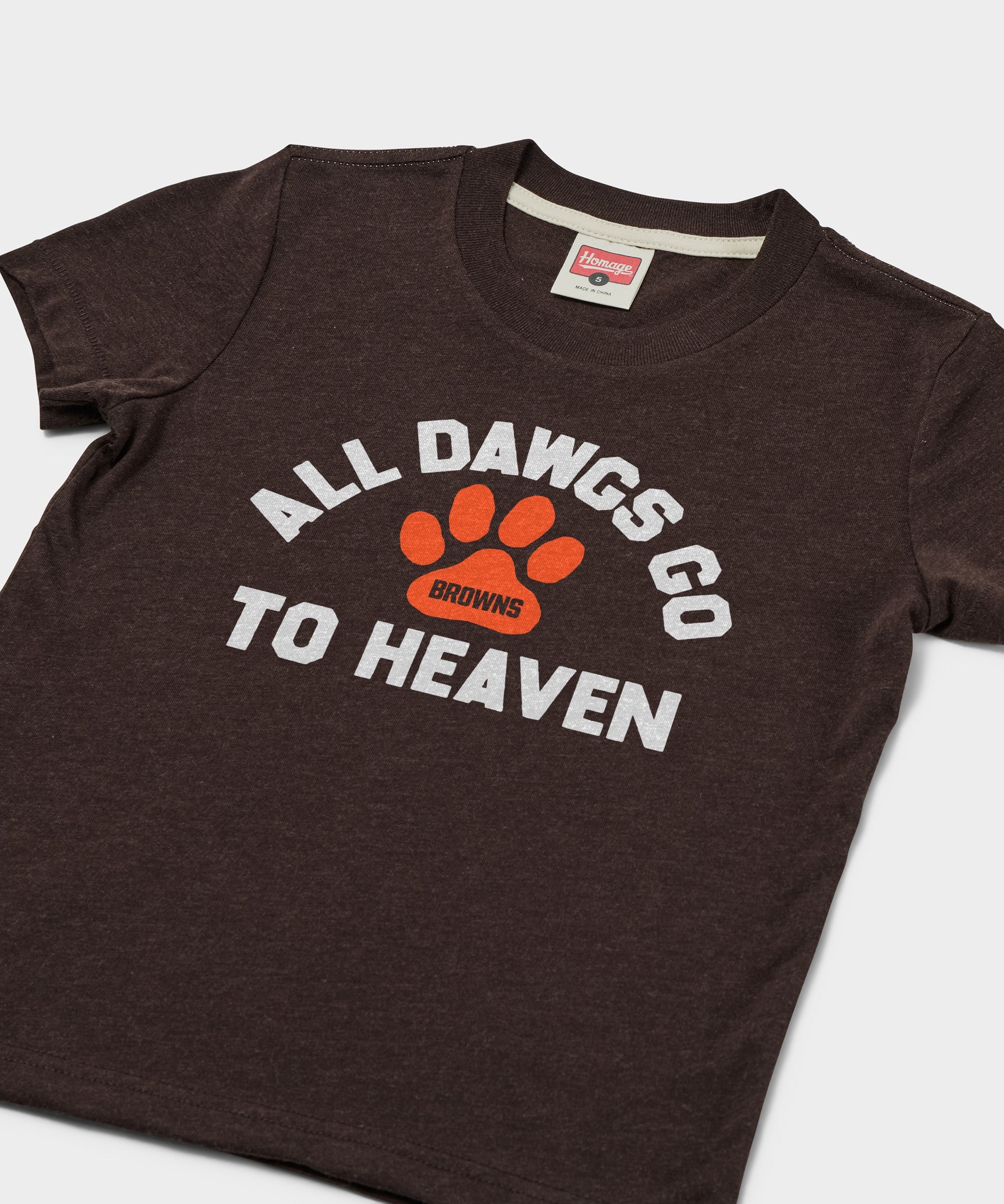 Youth Cleveland Browns All Dawgs Go To Heaven