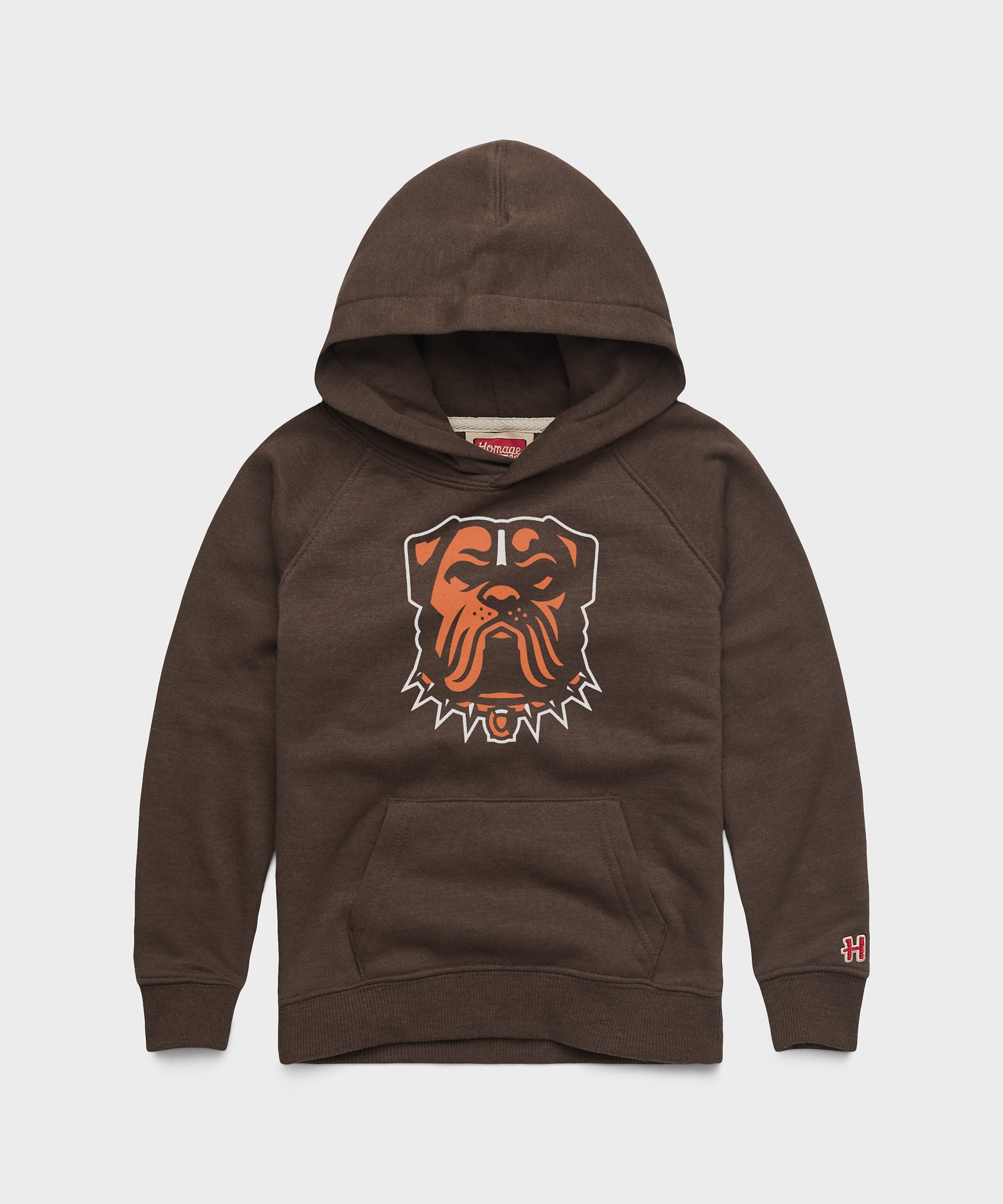 Youth Cleveland Browns Dog Logo Hoodie