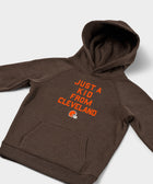 Youth Cleveland Browns Just A Kid From Cleveland Hoodie