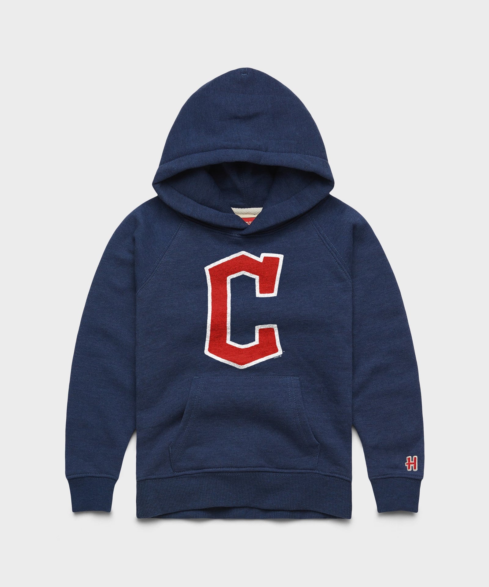 Youth Cleveland Guardians Cap Logo '22 Hoodie
