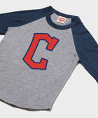 Youth Cleveland Guardians Cap Logo '22 Raglan