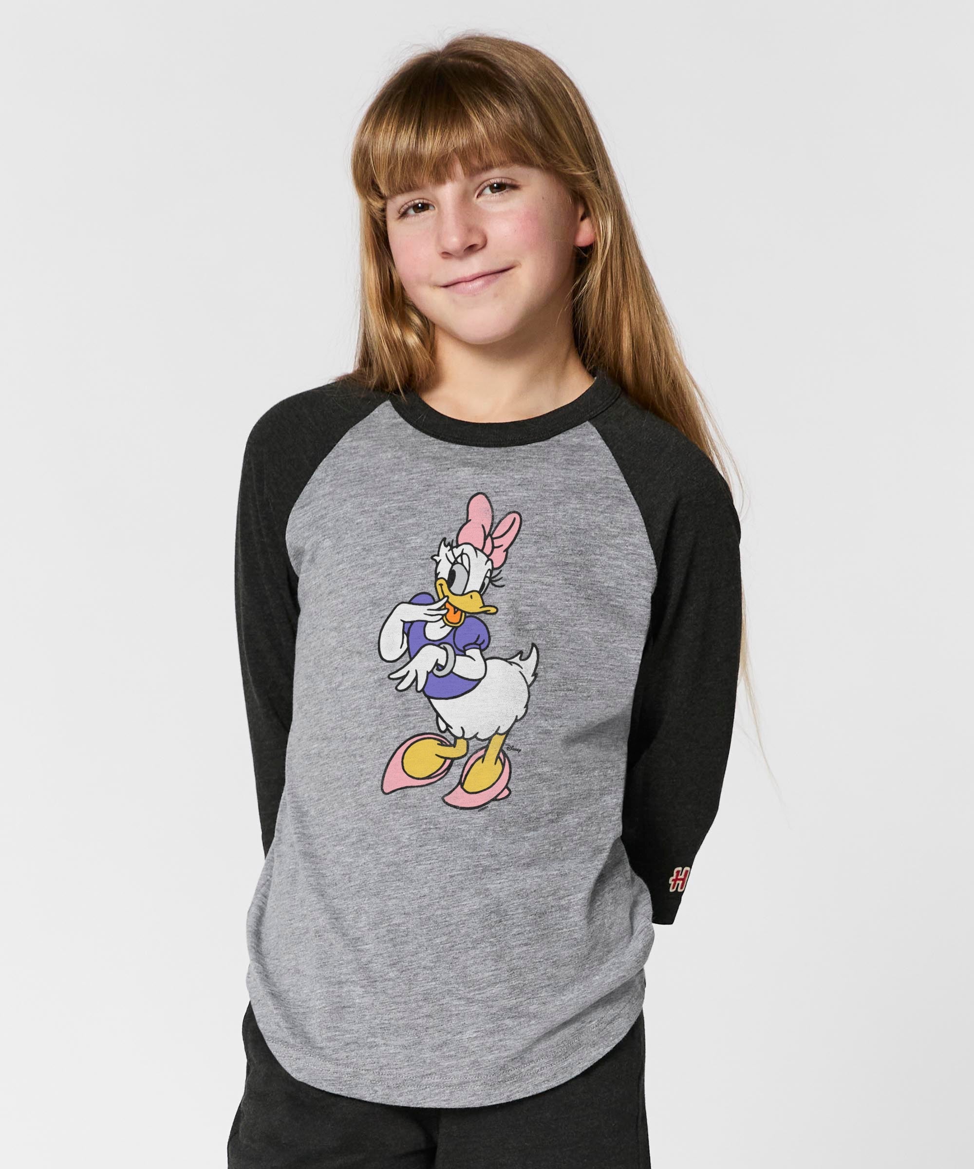 youth daisy duck raglan