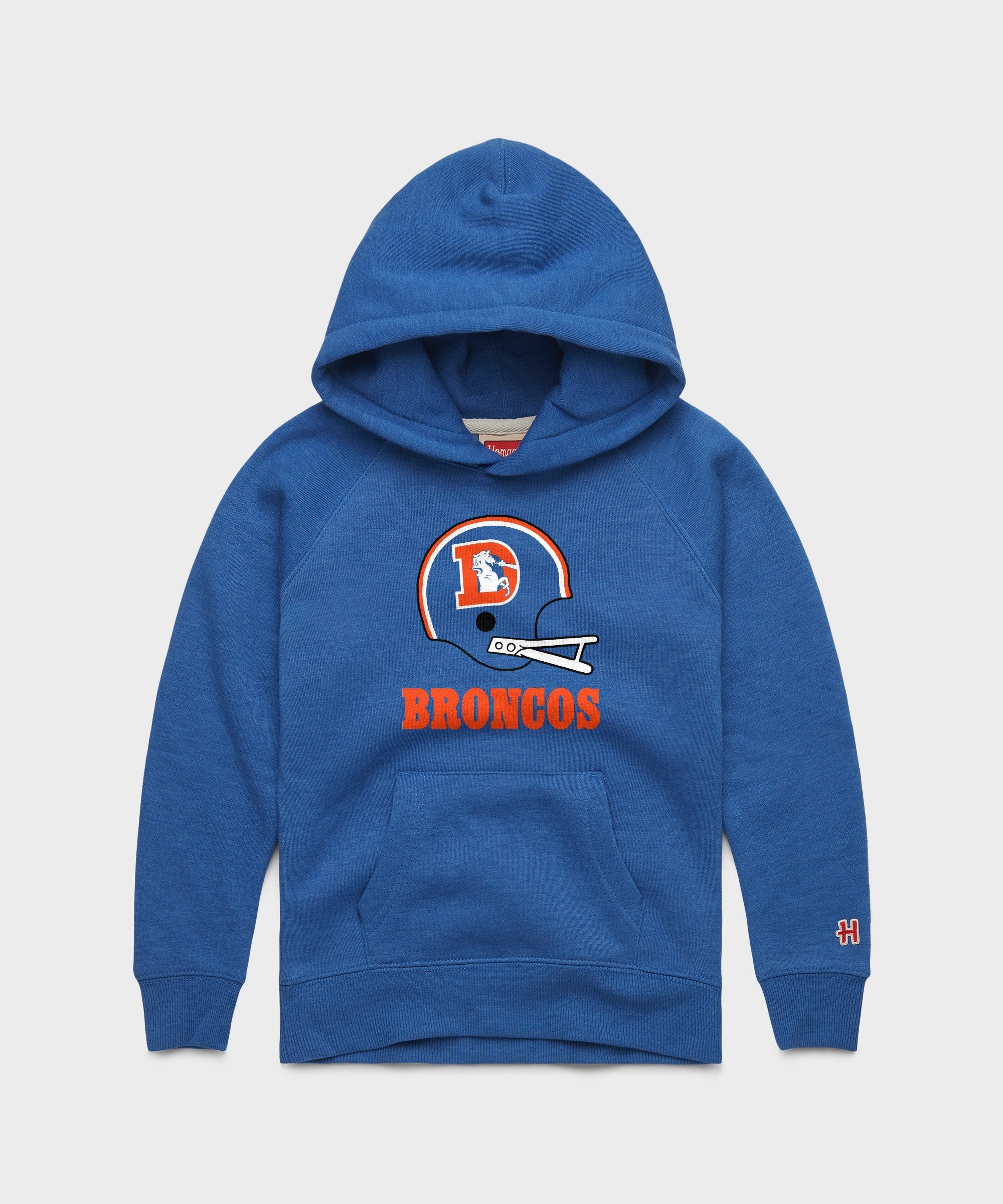 Youth Denver Broncos Big Helmet Hoodie