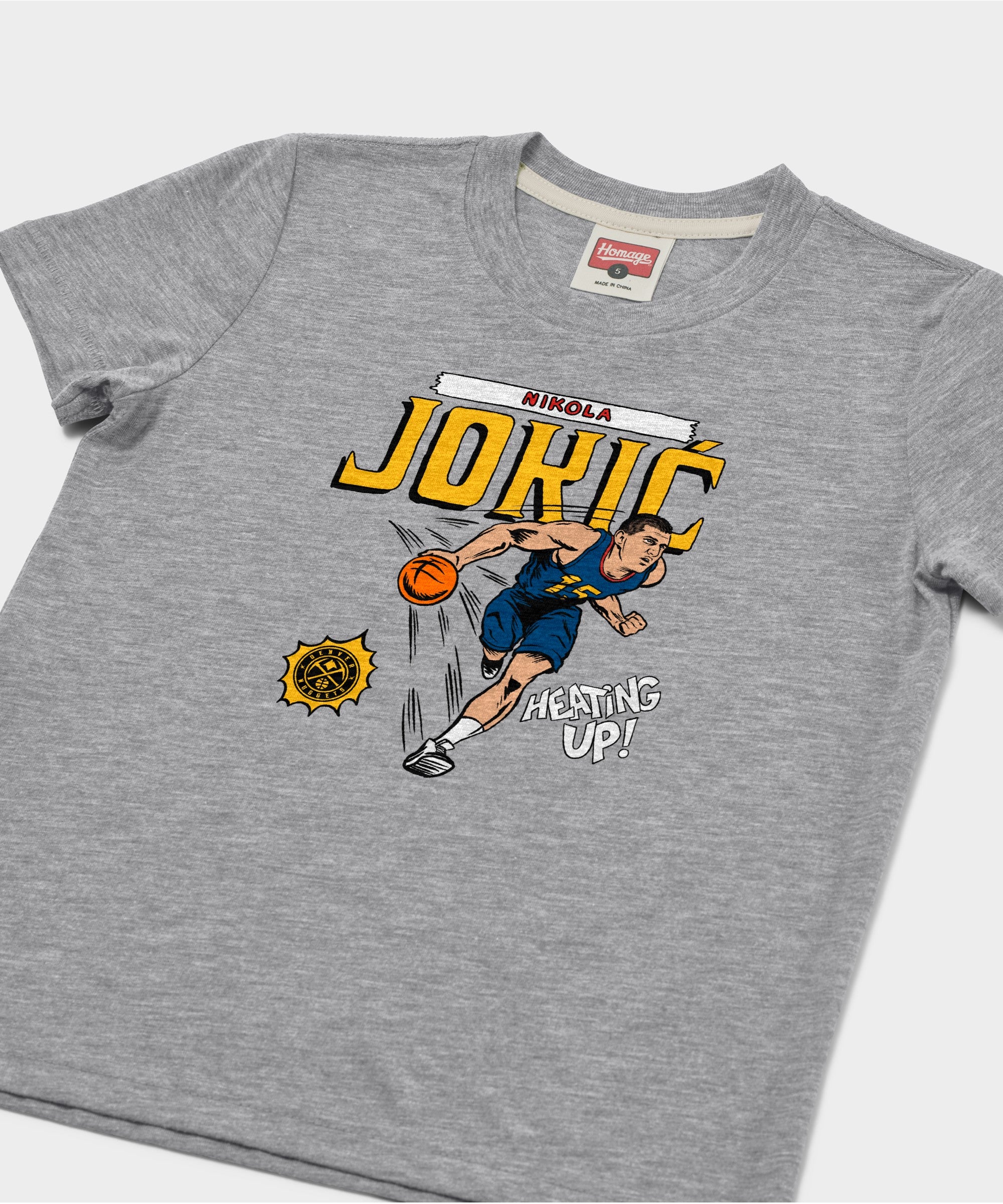 Youth Denver Nuggets Comic Book Nikola Jokic