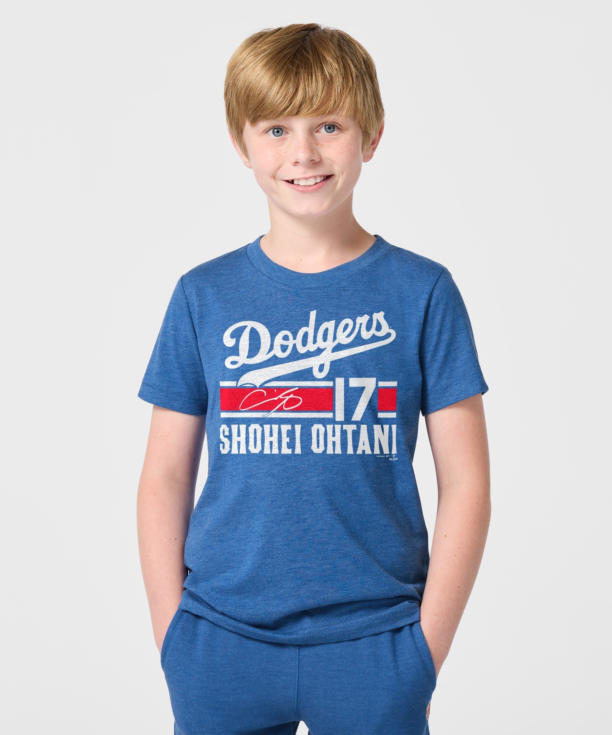Youth Dodgers Shohei Ohtani Signature Jersey