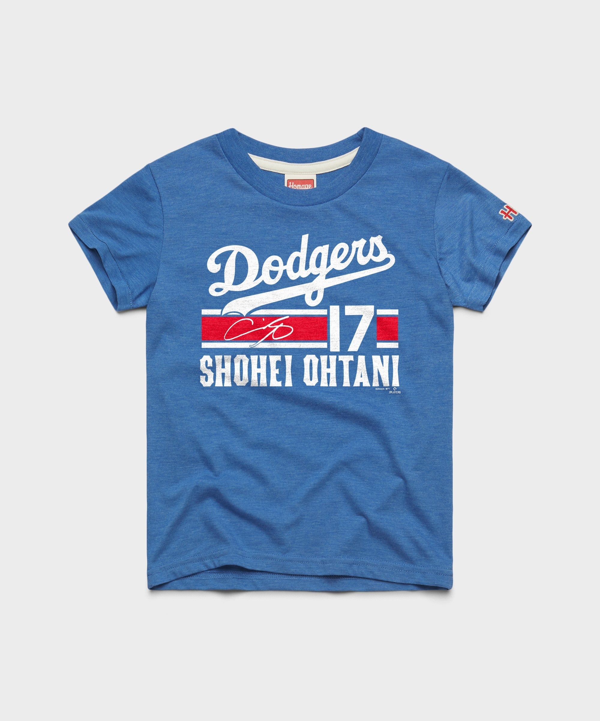 Youth Dodgers Shohei Ohtani Signature Jersey