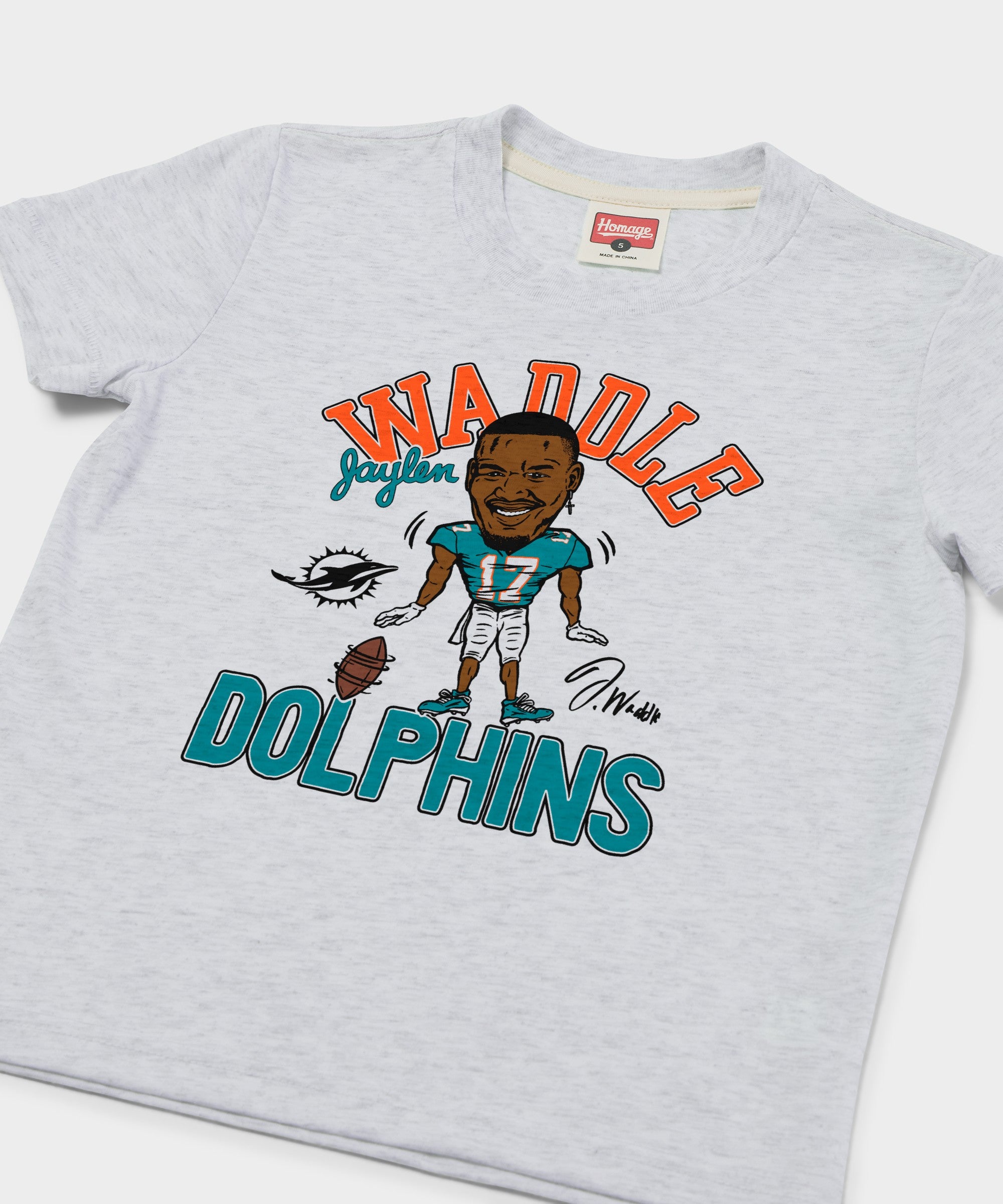 Youth Dolphins Jaylen Waddle Signature