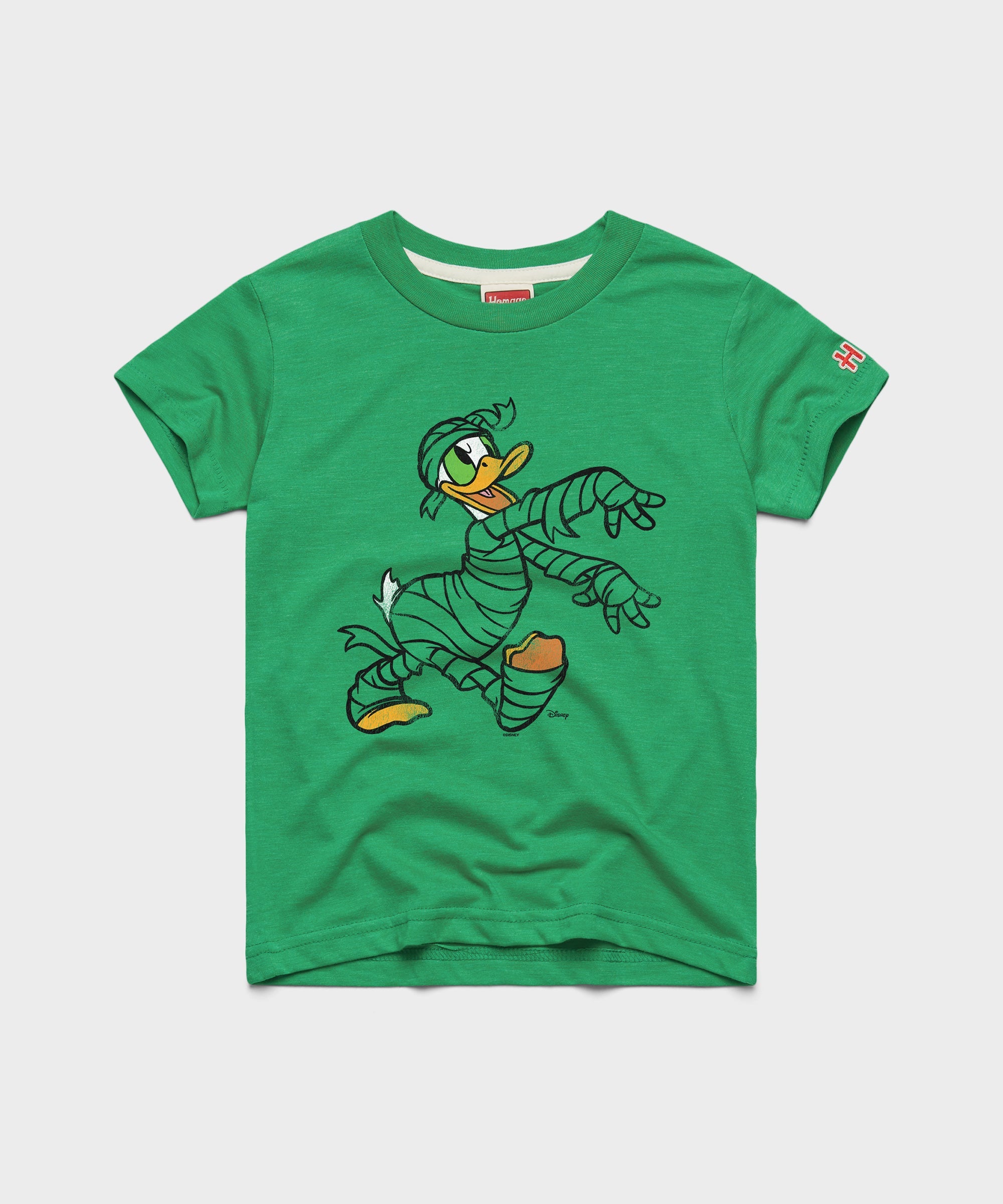 Youth Donald Duck Halloween Mummy Green