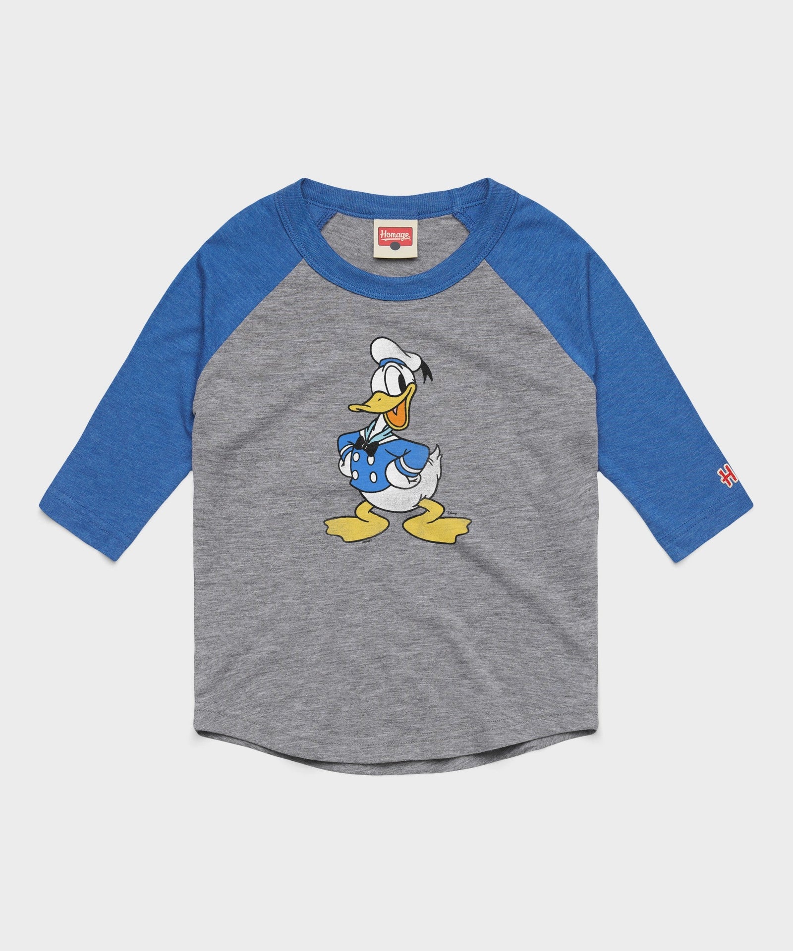 youth donald duck raglan