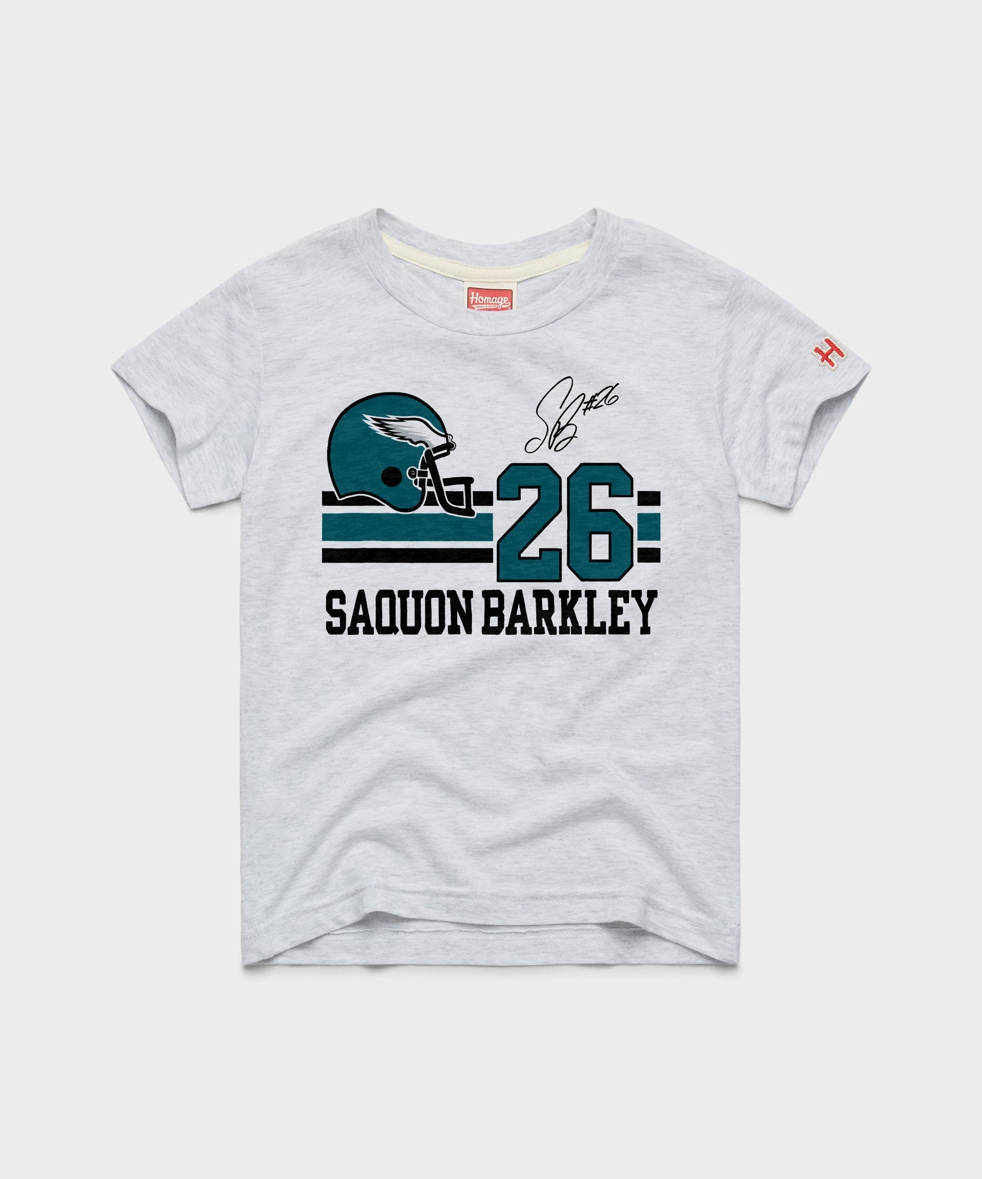 Youth Eagles Saquon Barkley Signature Jersey