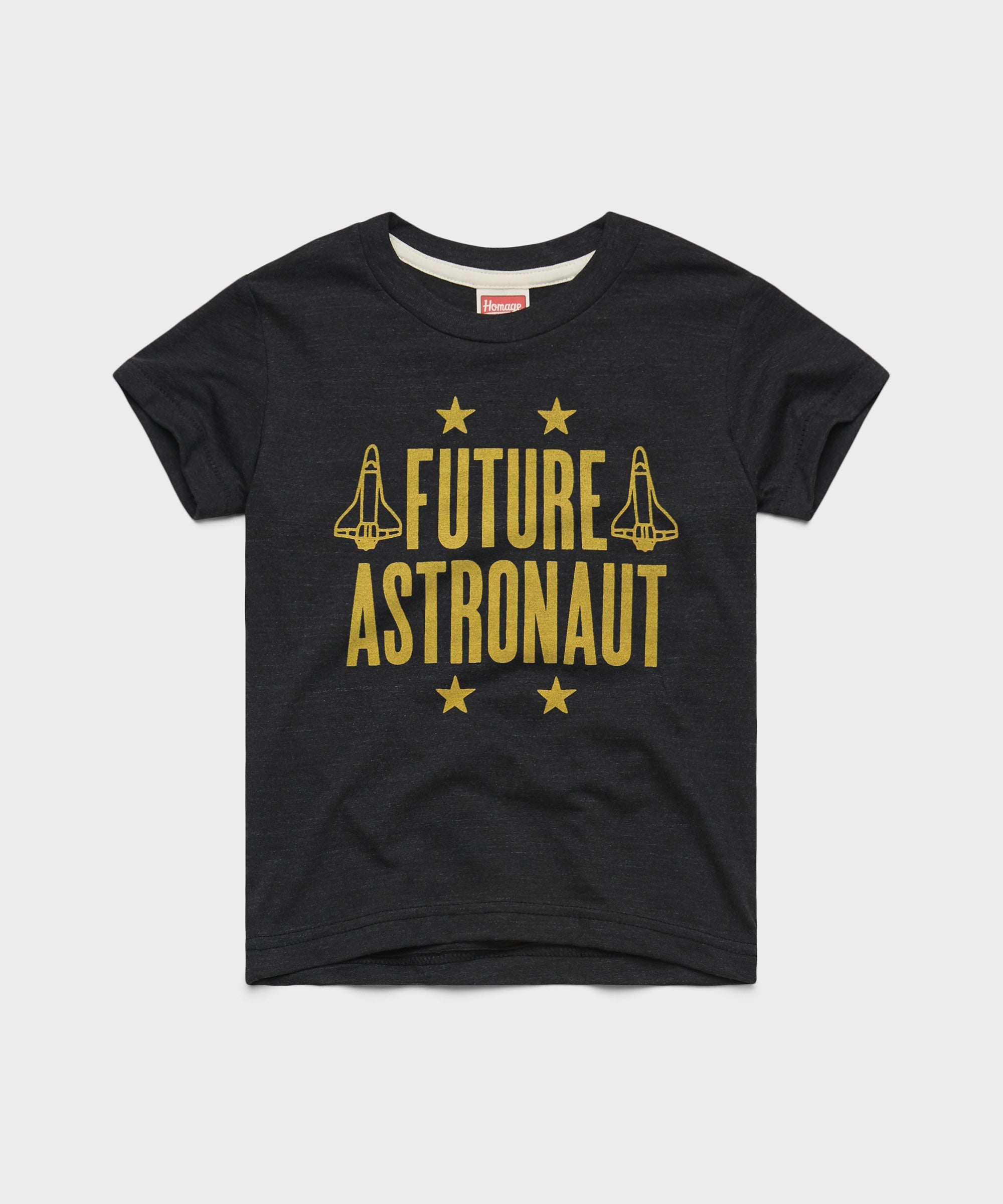 Youth Future Astronaut Charcoal