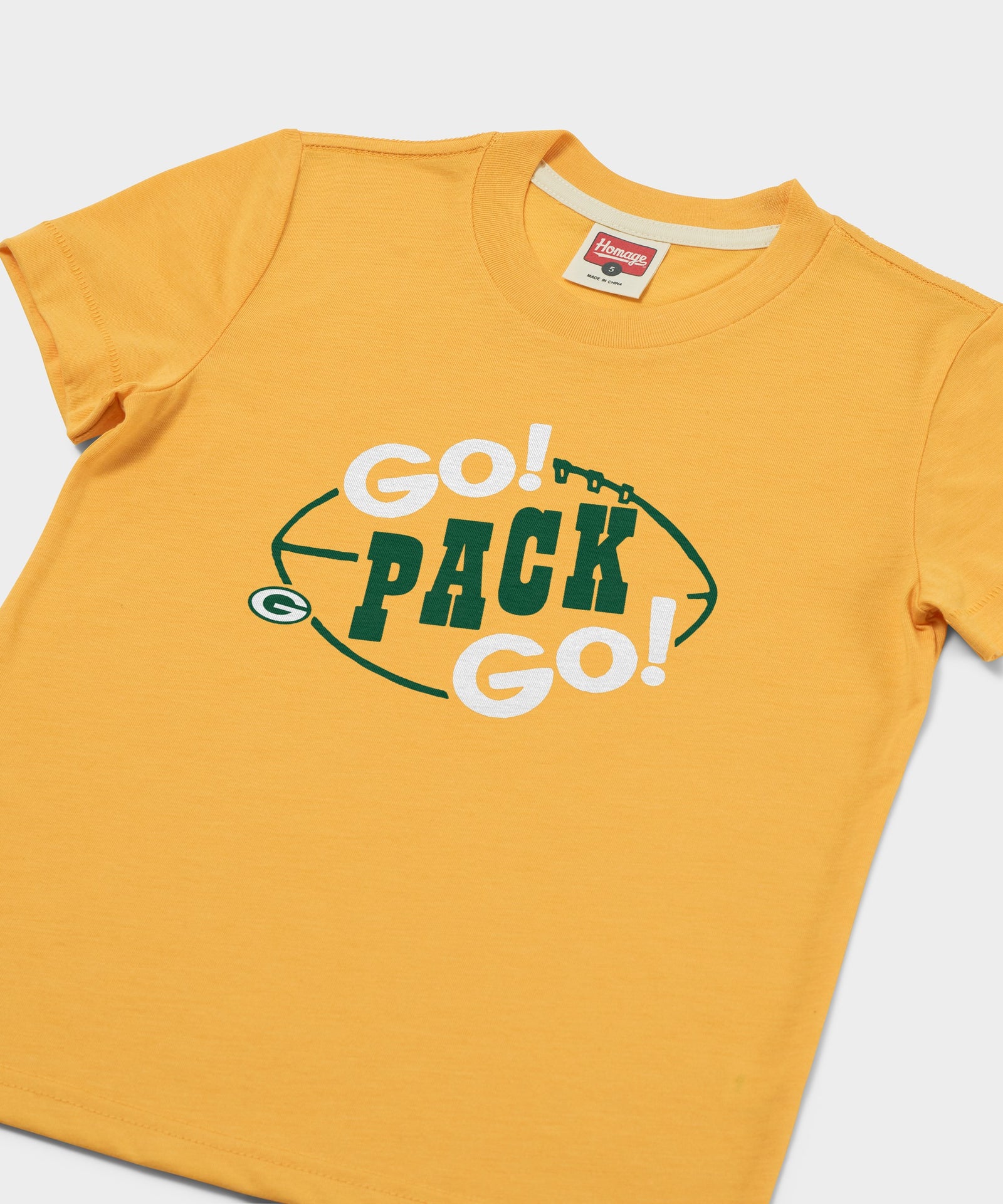 Youth Green Bay Go Pack Go