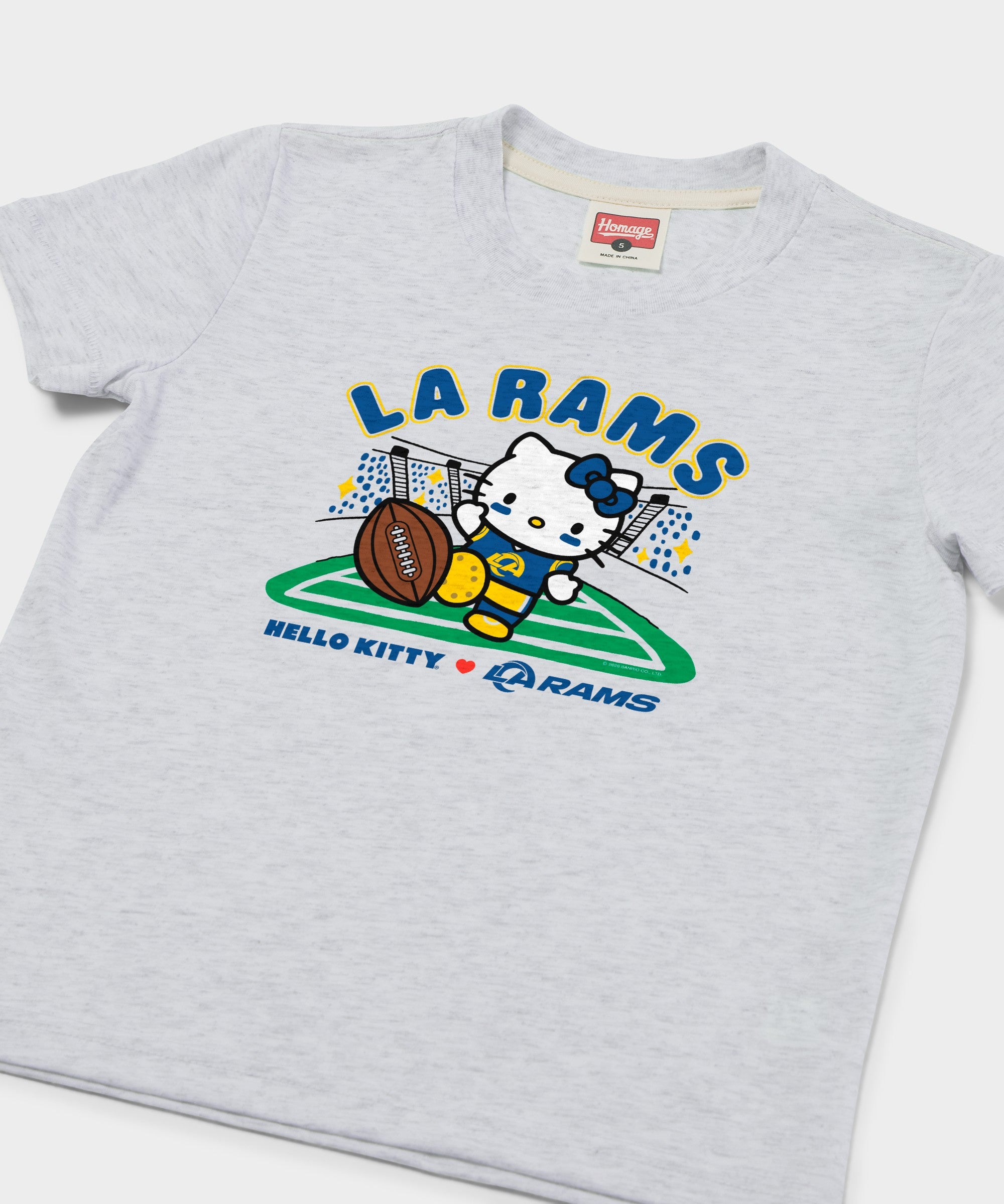 Youth Hello Kitty X Los Angeles Rams Kickoff