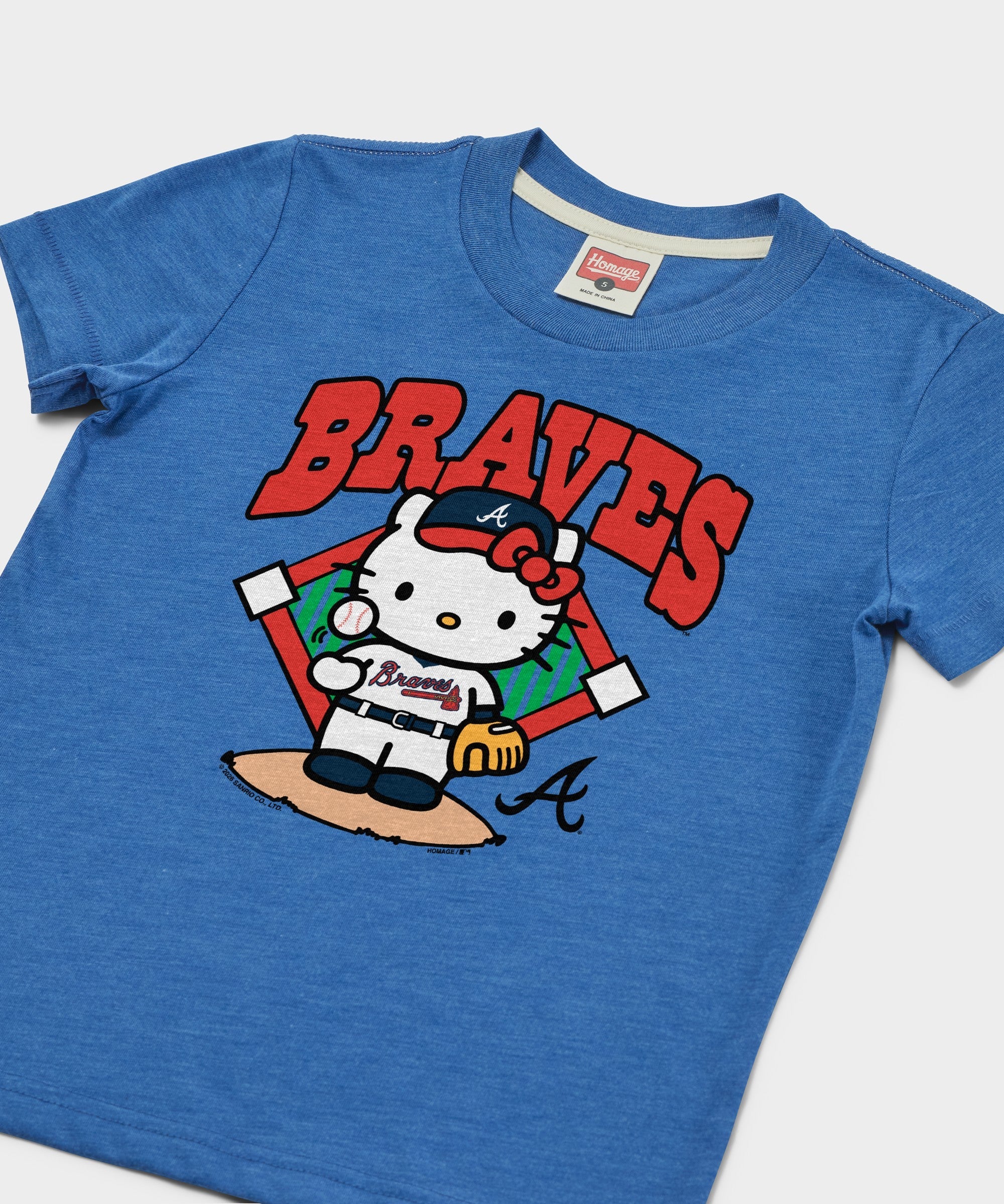 Youth Hello Kitty x Atlanta Braves Toss