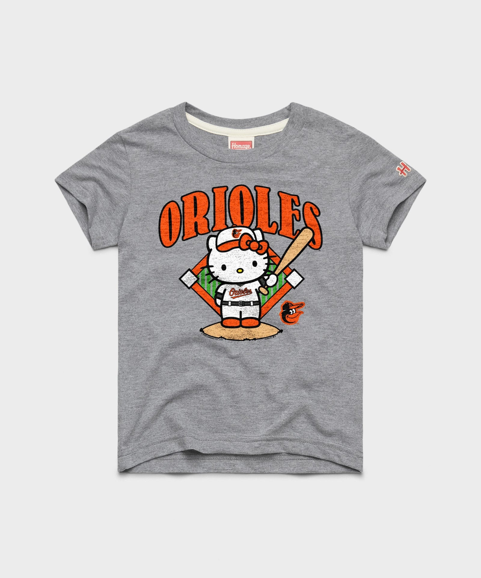 Youth Hello Kitty x Baltimore Orioles Batter
