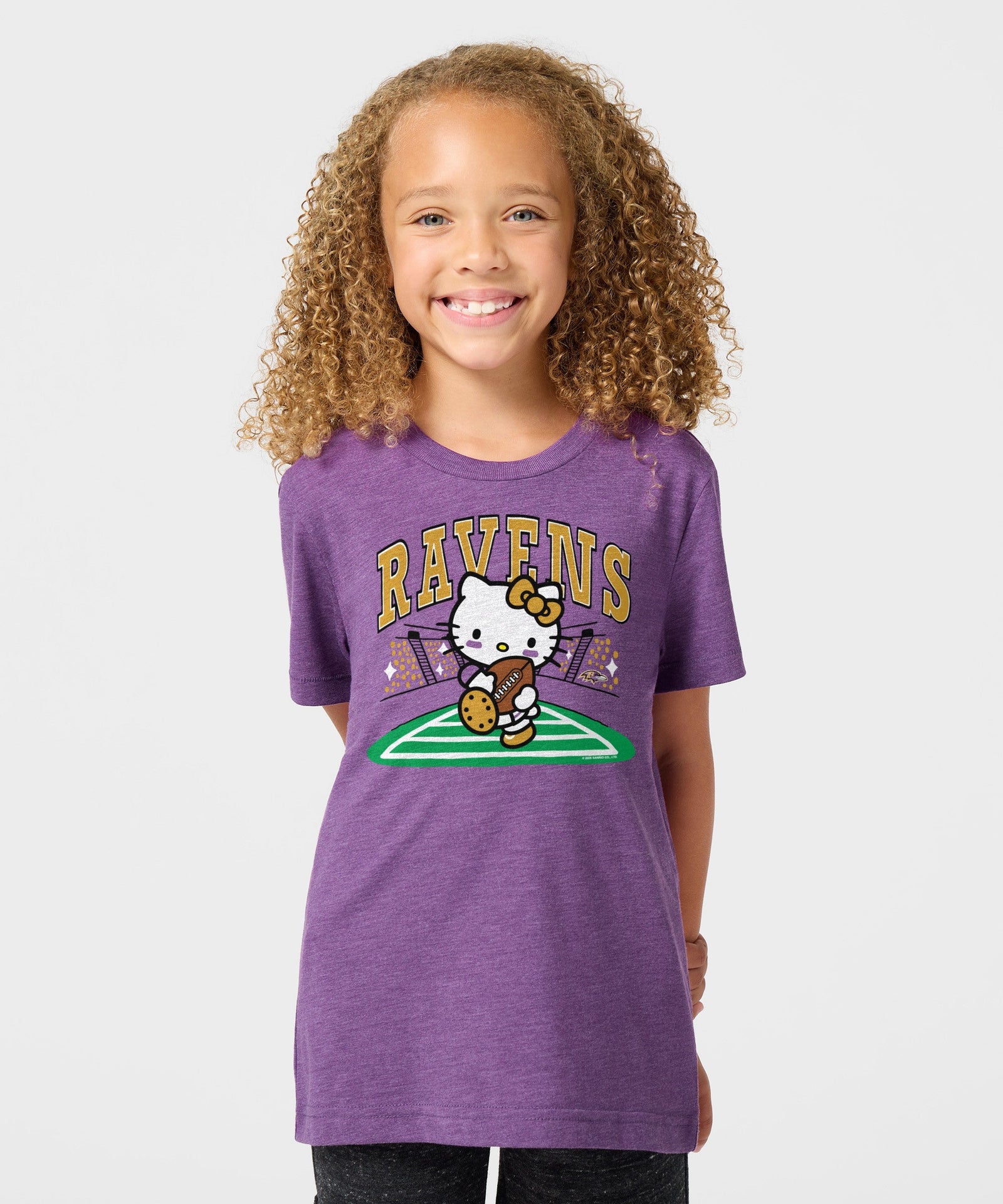 Youth Hello Kitty x Baltimore Ravens Rush